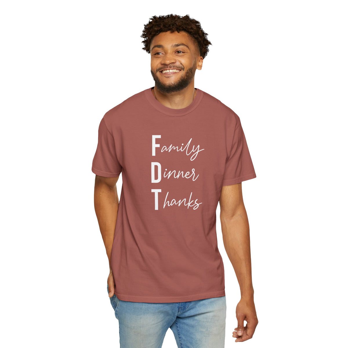 Family Dinner Thanks T-Shirt fdt Thanksgiving Family Gathering Tee