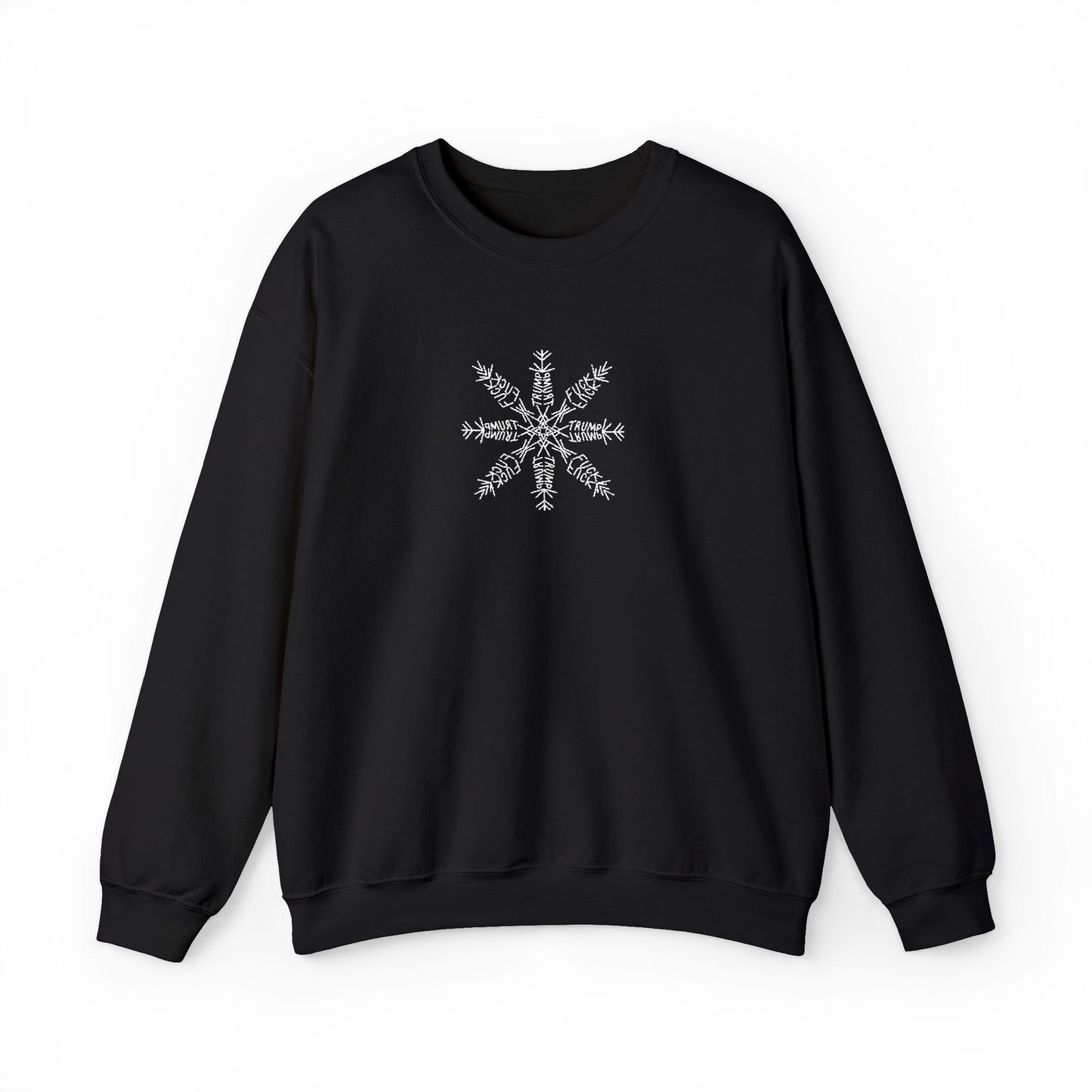 Slightly Subtle Snowflake Unisex Heavy Blend™ Crewneck Sweatshirt