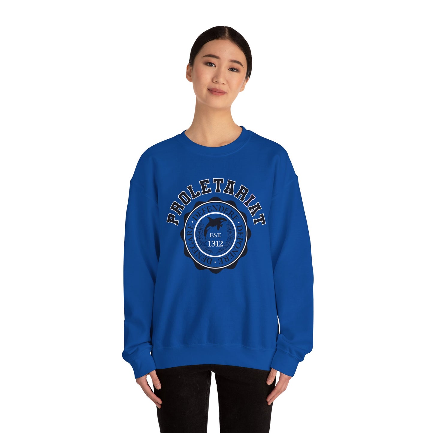 Team Orca Collegiate Sweatshirt Unisex Heavy Blend™ Crewneck