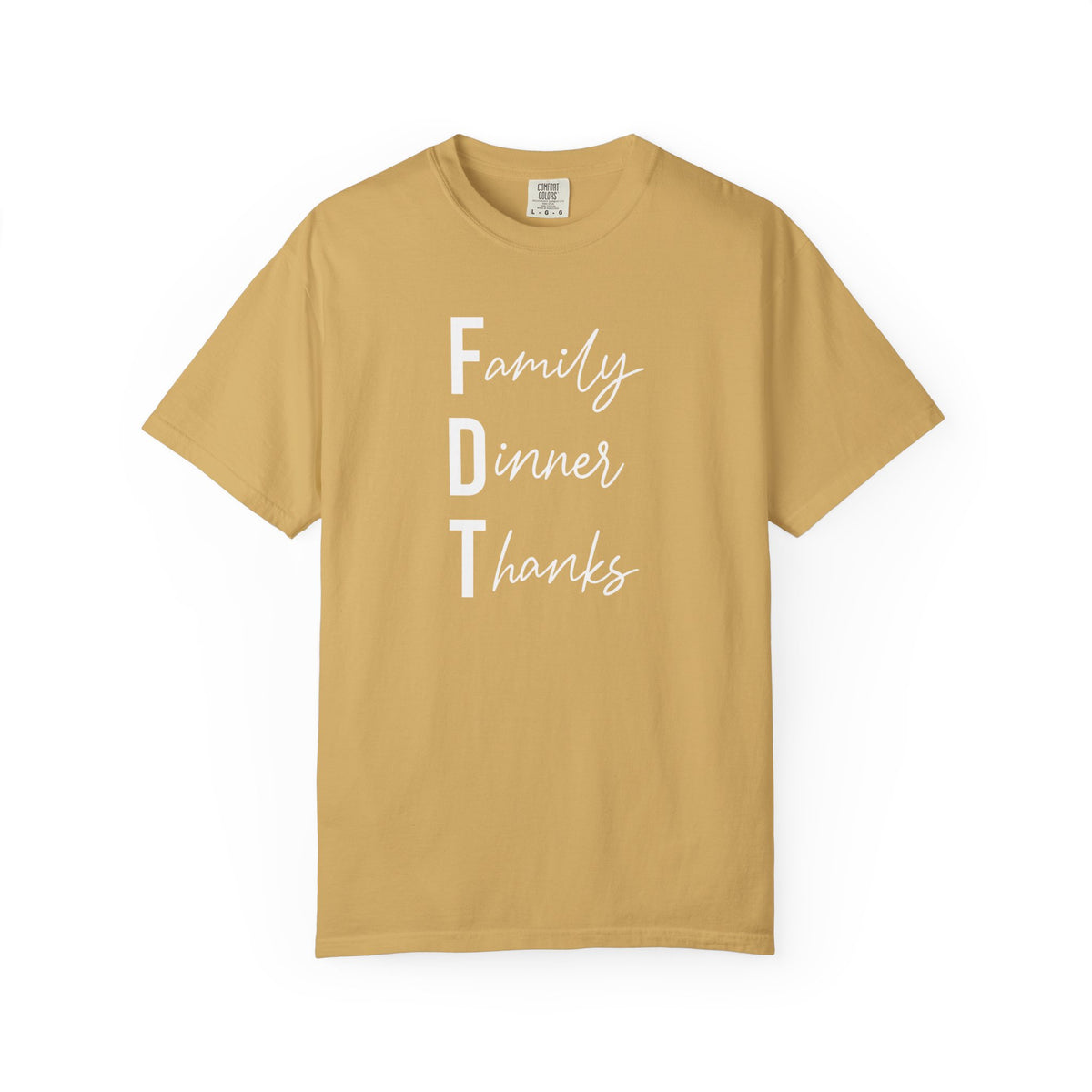 Family Dinner Thanks T-Shirt fdt Thanksgiving Family Gathering Tee