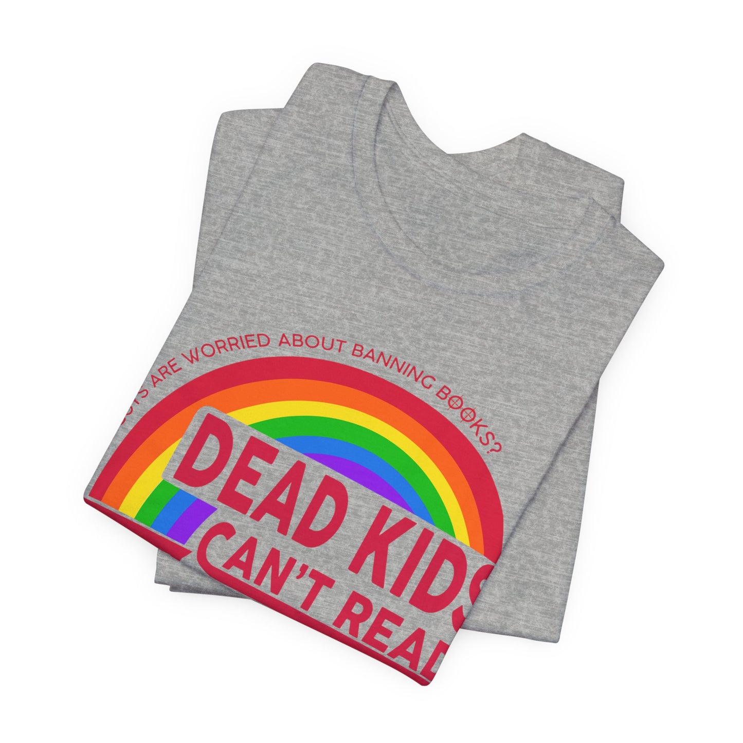 Bleeding Rainbow Unisex Jersey Short Sleeve Tee