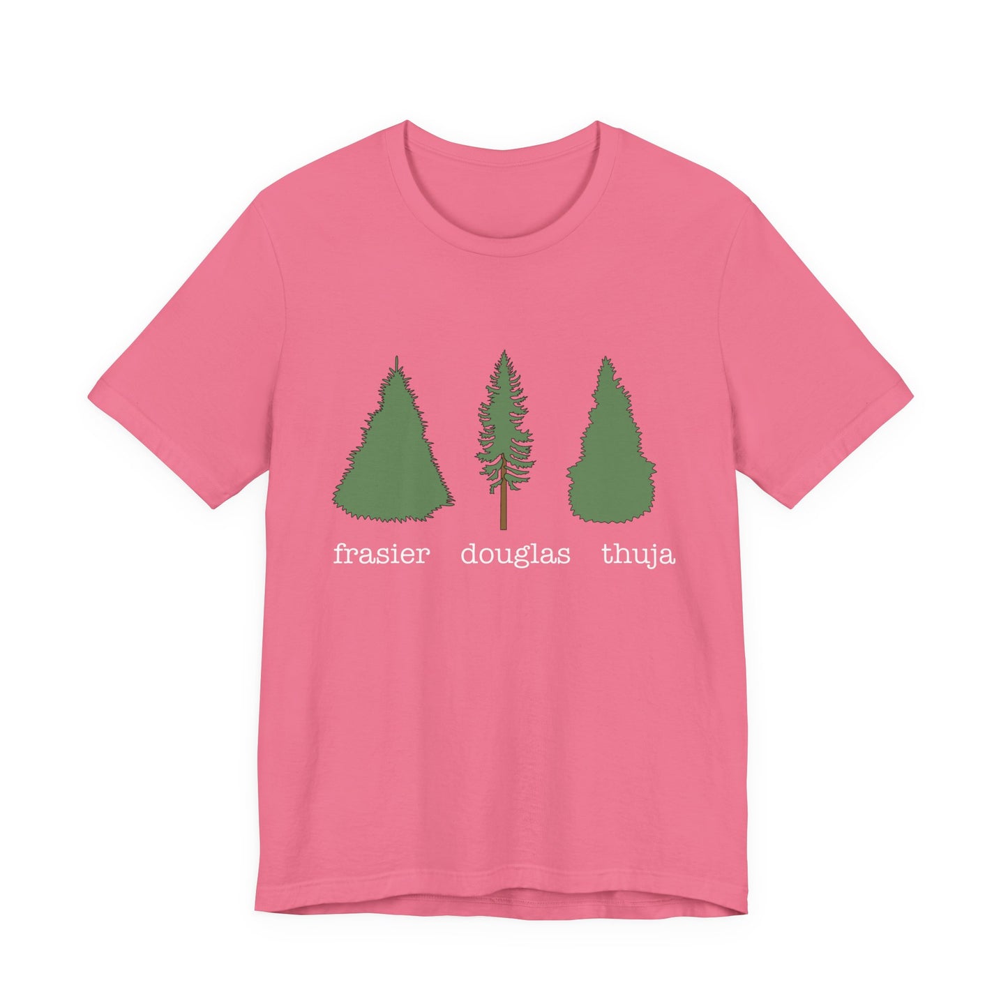 Frasier Douglas Thuja FDT Pine Tree Tee for Nature Lovers, Unisex Birthday Gift, Casual Wear, Outdoor Adventure Shirt, Eco-Conscious Style