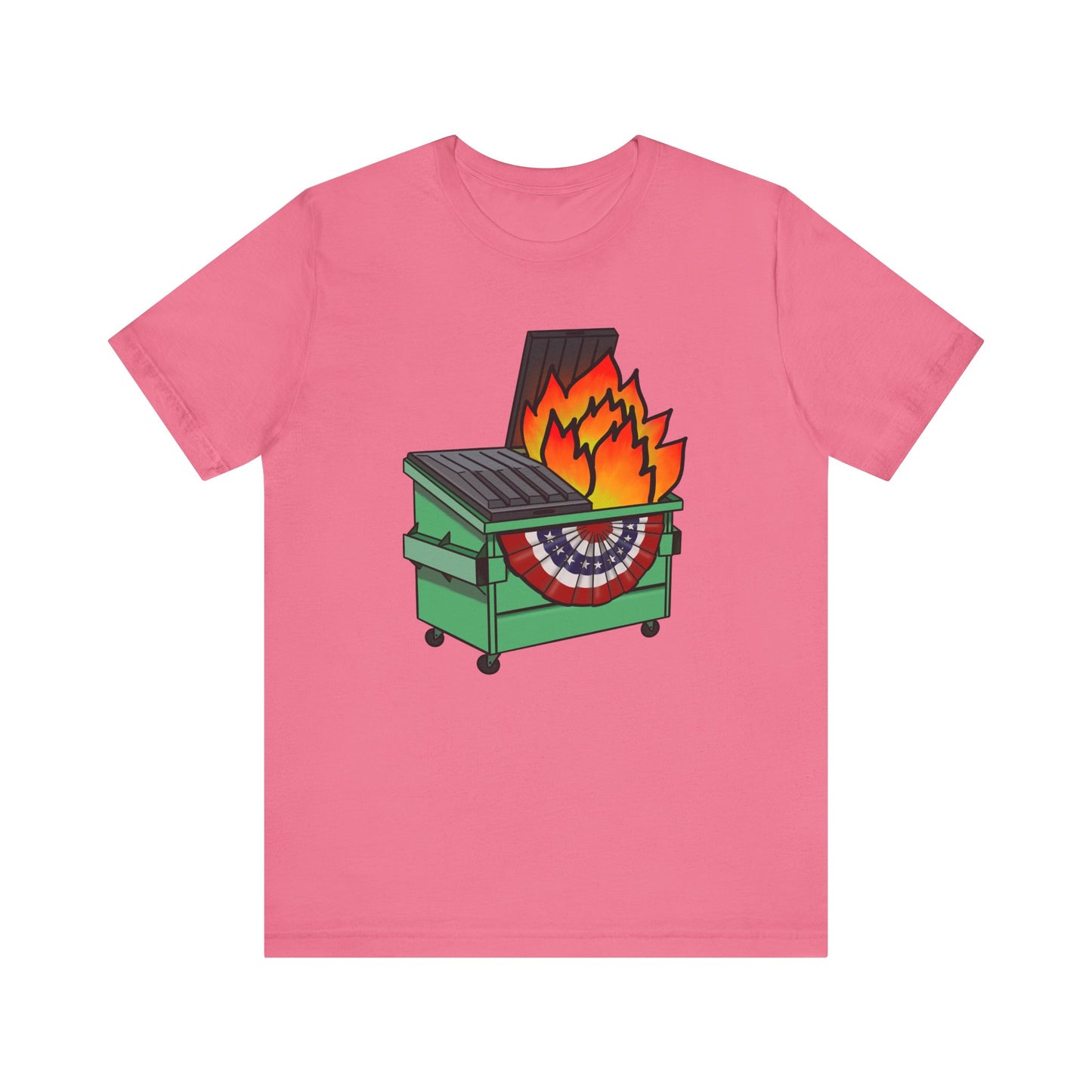 American Dumpster Fire Unisex Jersey Short Sleeve Tee