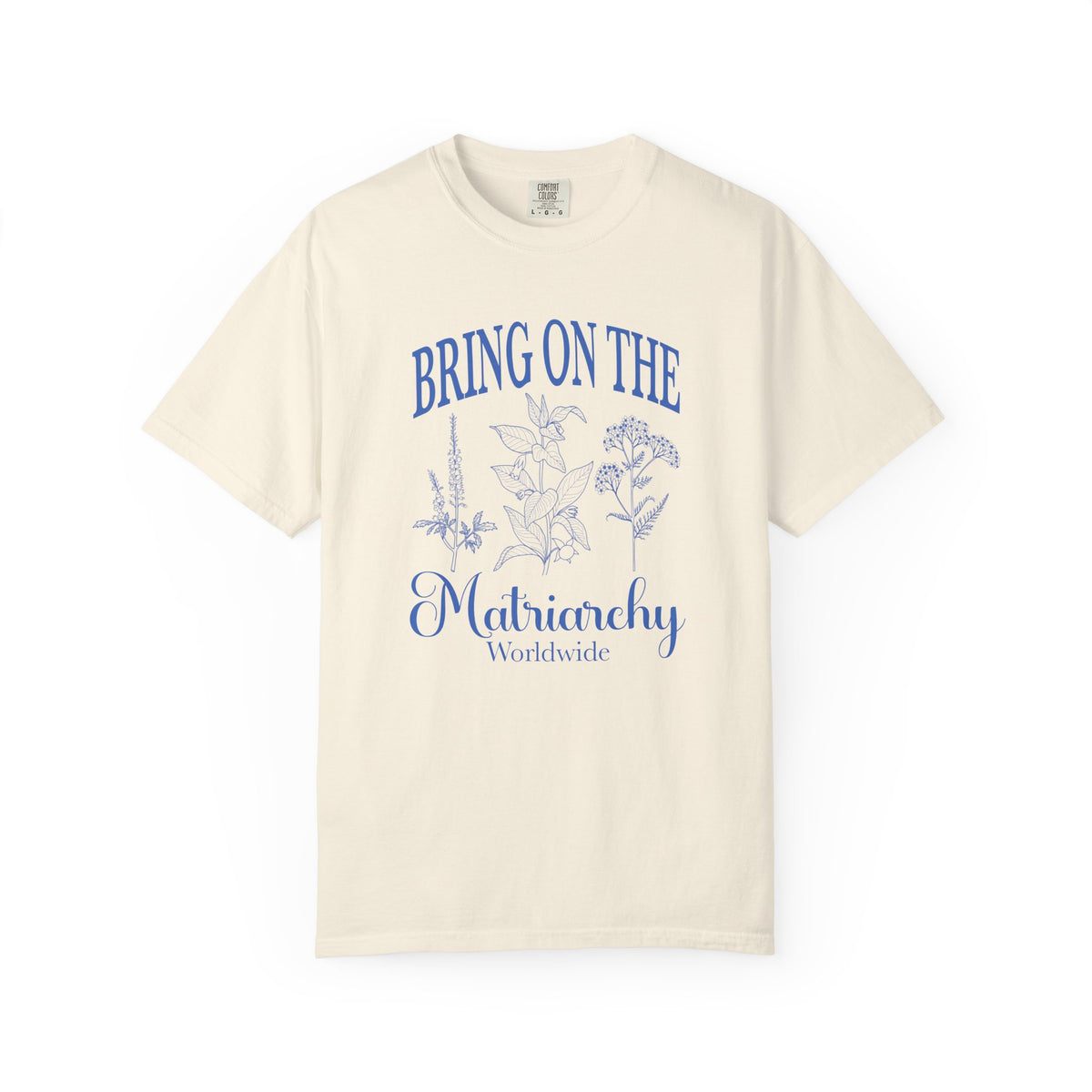Bring On The Matriarchy T-shirt Feminist Floral Graphic Tee