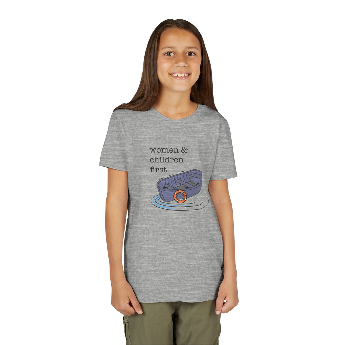 Women & Children First Youth T-Shirt