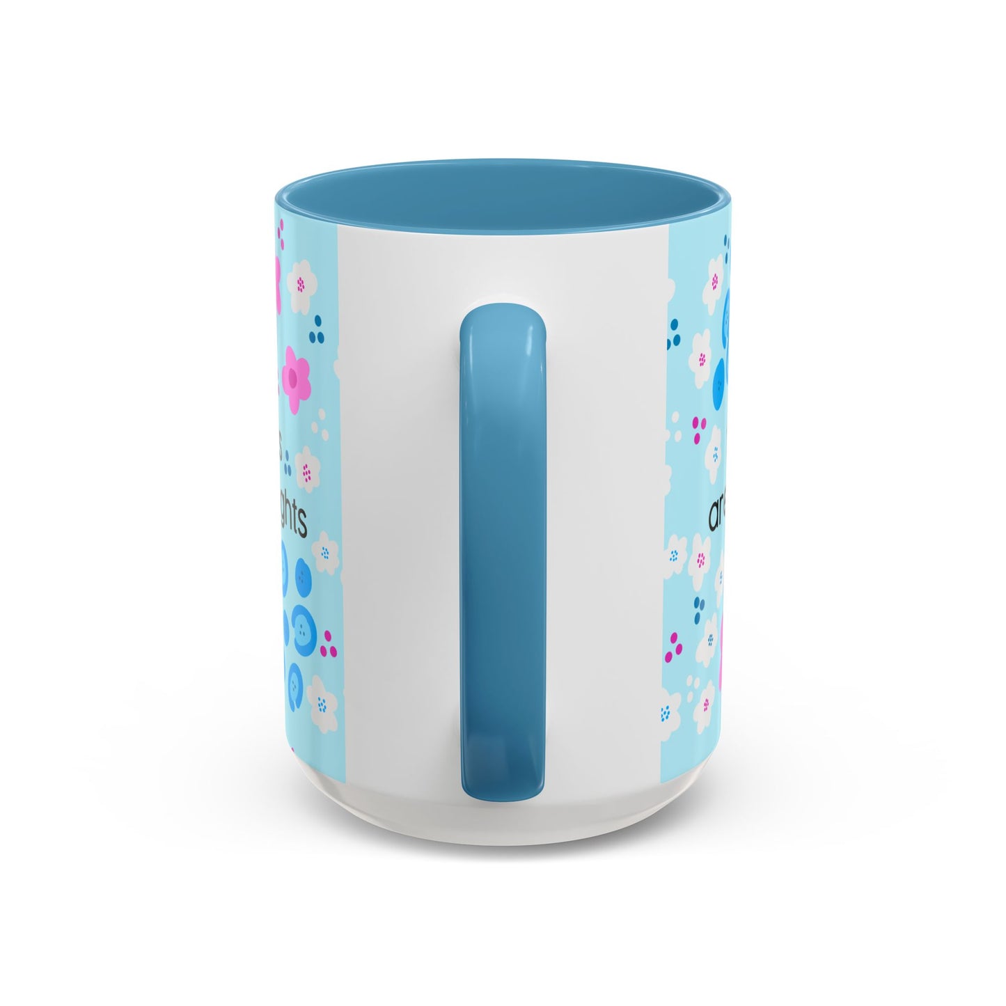Trans Rights Are Human Rights Coffee Mug | Accent 11oz or 15oz
