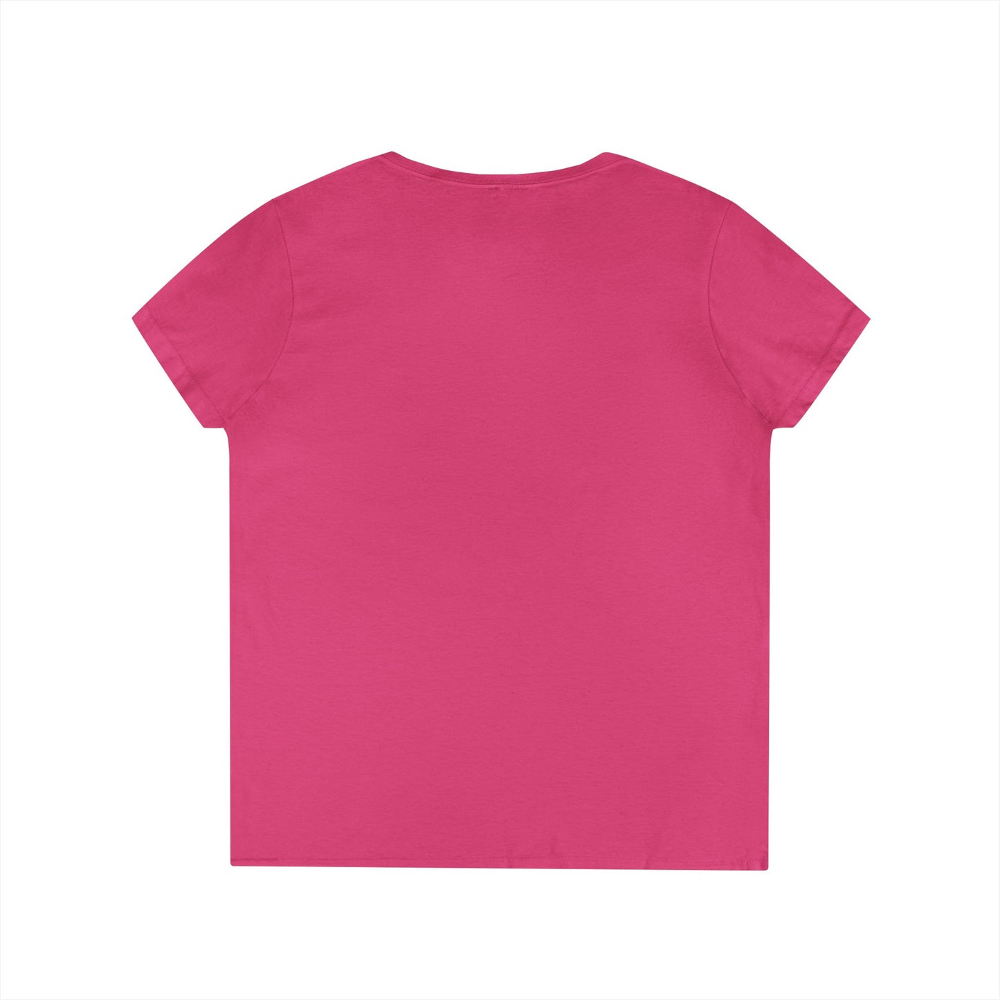 Skeleton & Candy Corn V-Neck Tee Cute Halloween T-Shirt