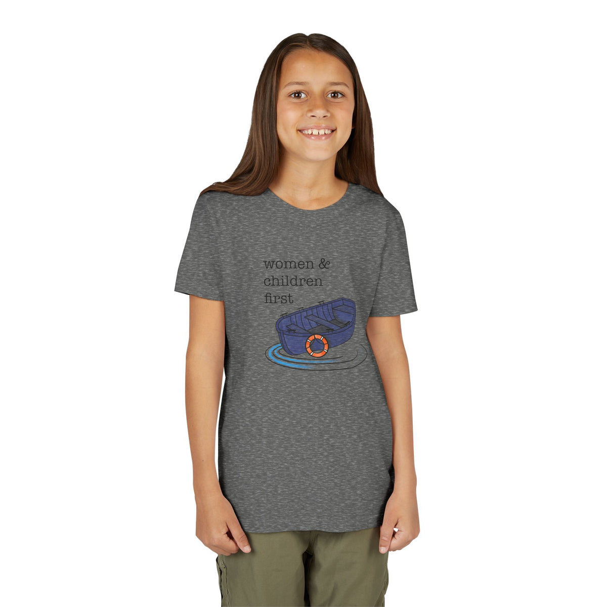 Women & Children First Youth T-Shirt