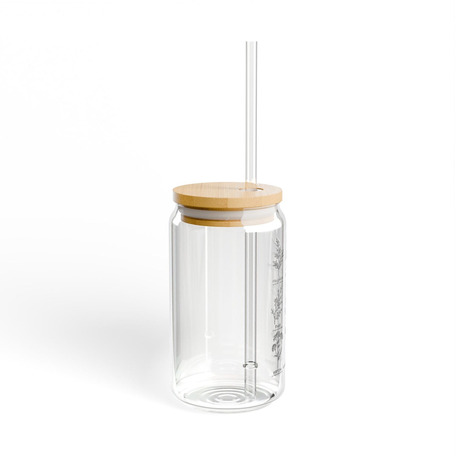 Herbs for Reproductive Freedom Sipper Glass Can