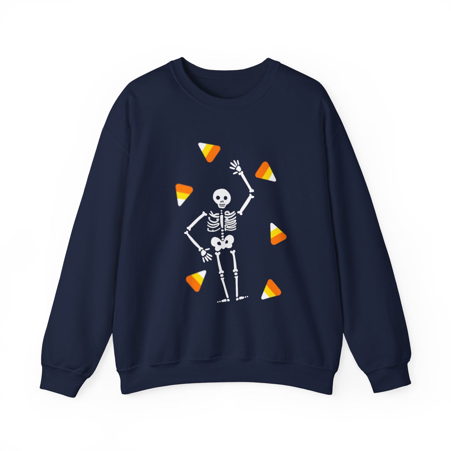 Slightly Subtle Halloween Skeleton Crewneck Sweatshirt, Trump Unisex Fall Apparel, Spooky Cozy Halloween Gift, Casual Sweatshirt Outfit