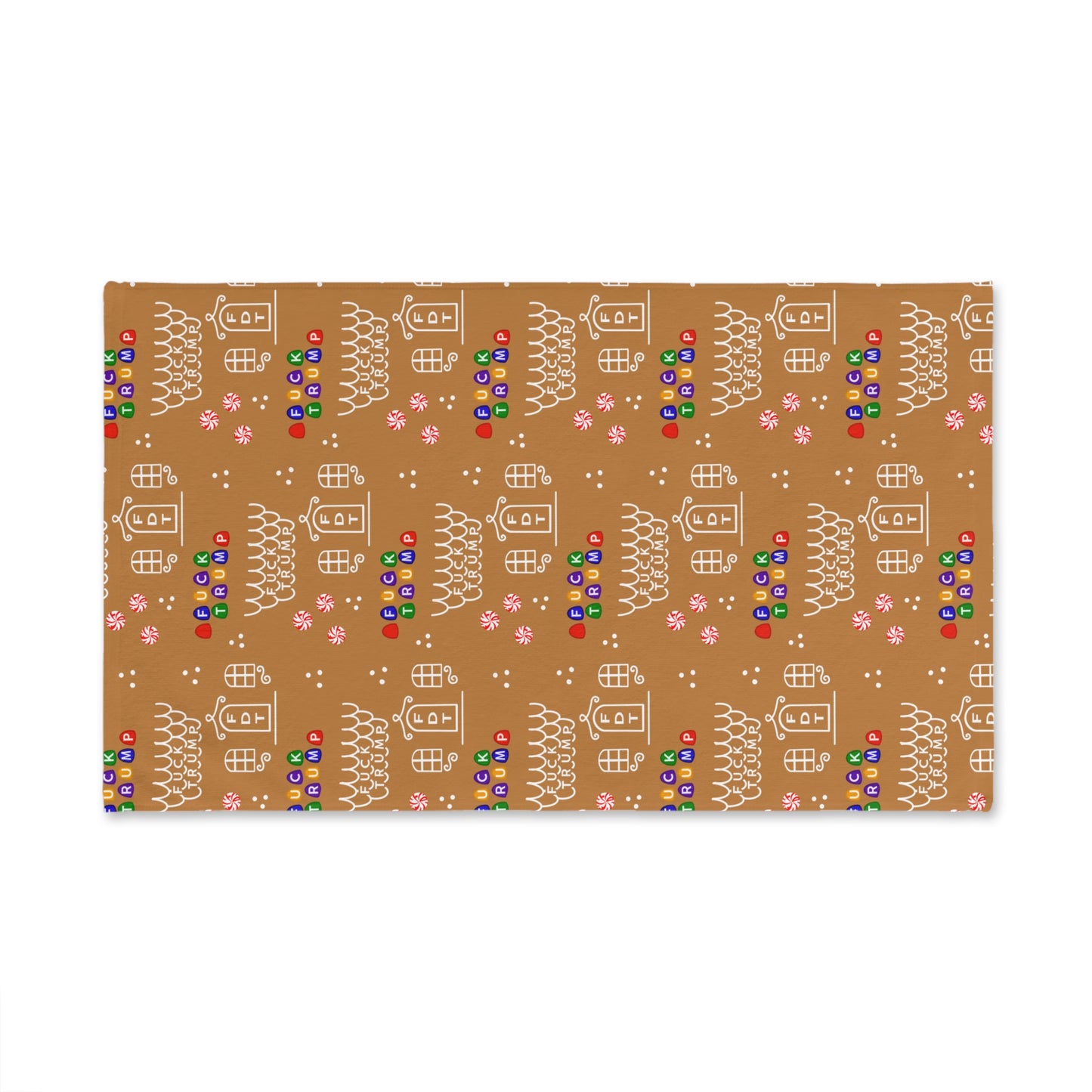 Slightly Subtle Gingerbread Hand Towel FDT Festive Kitchen Decor, Holiday Gift, Cute Decor, Baking Accessory, Cute Housewarming Gift