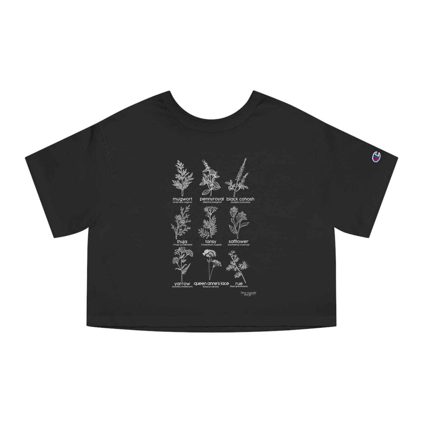 Herbs for Reproductive Freedom Champion Women's Heritage Cropped T-Shirt