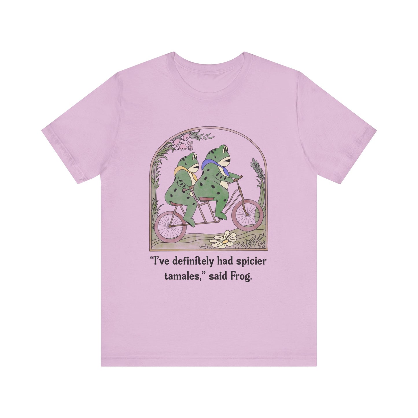 Frog and Frog Tee, Portland Frog Whimsical Unisex Jersey Shirt Fun Gift for Frog Lovers, Cute Quote Tee, Perfect Gift for Nature Enthusiasts