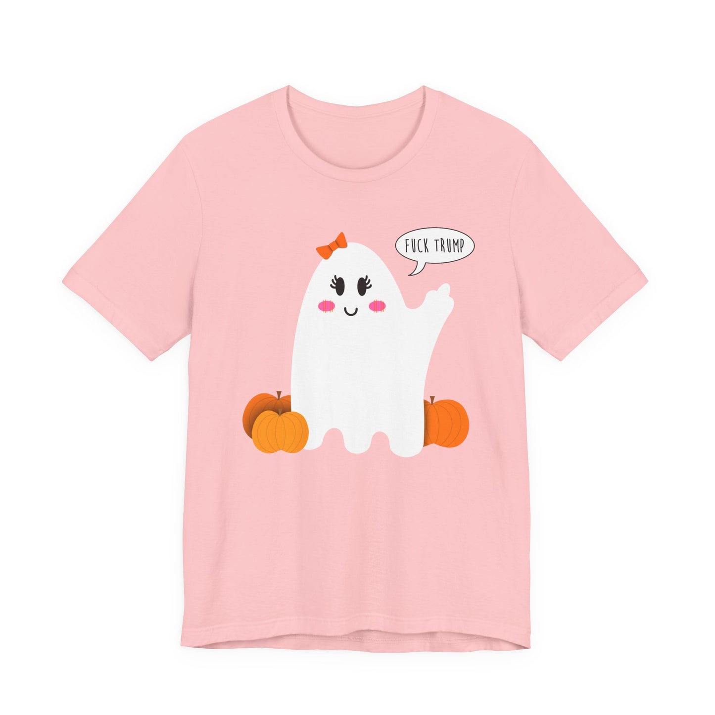 Slightly Subtle Cute Ghost Halloween Humor Unisex Tee, Casual Ghost Shirt, Funny Halloween Gift, Statement Tee for Parties, October Apparel