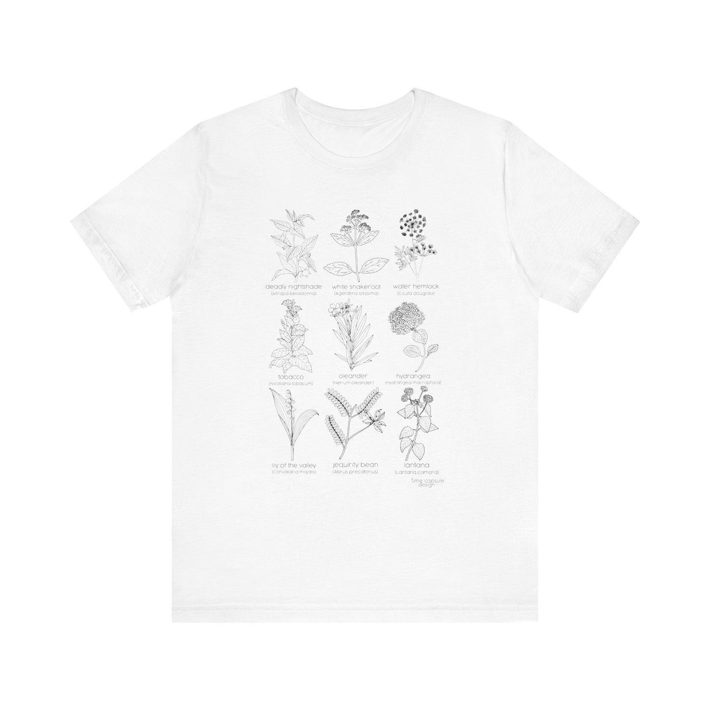 Deadly Nightshade Mix Unisex Jersey Short Sleeve Tee