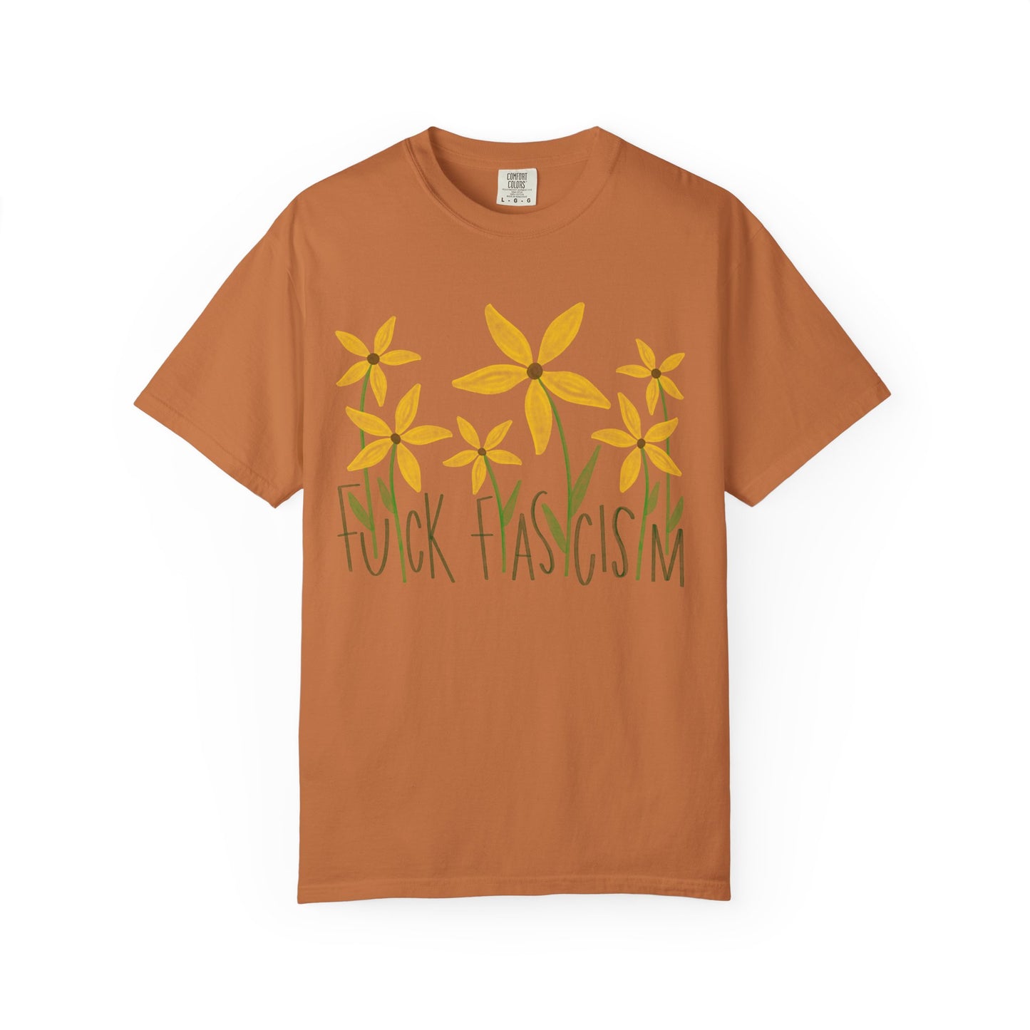 Slightly Subtle Black Eyed Susan T-Shirt | Yellow Floral Comfort Colors Tee