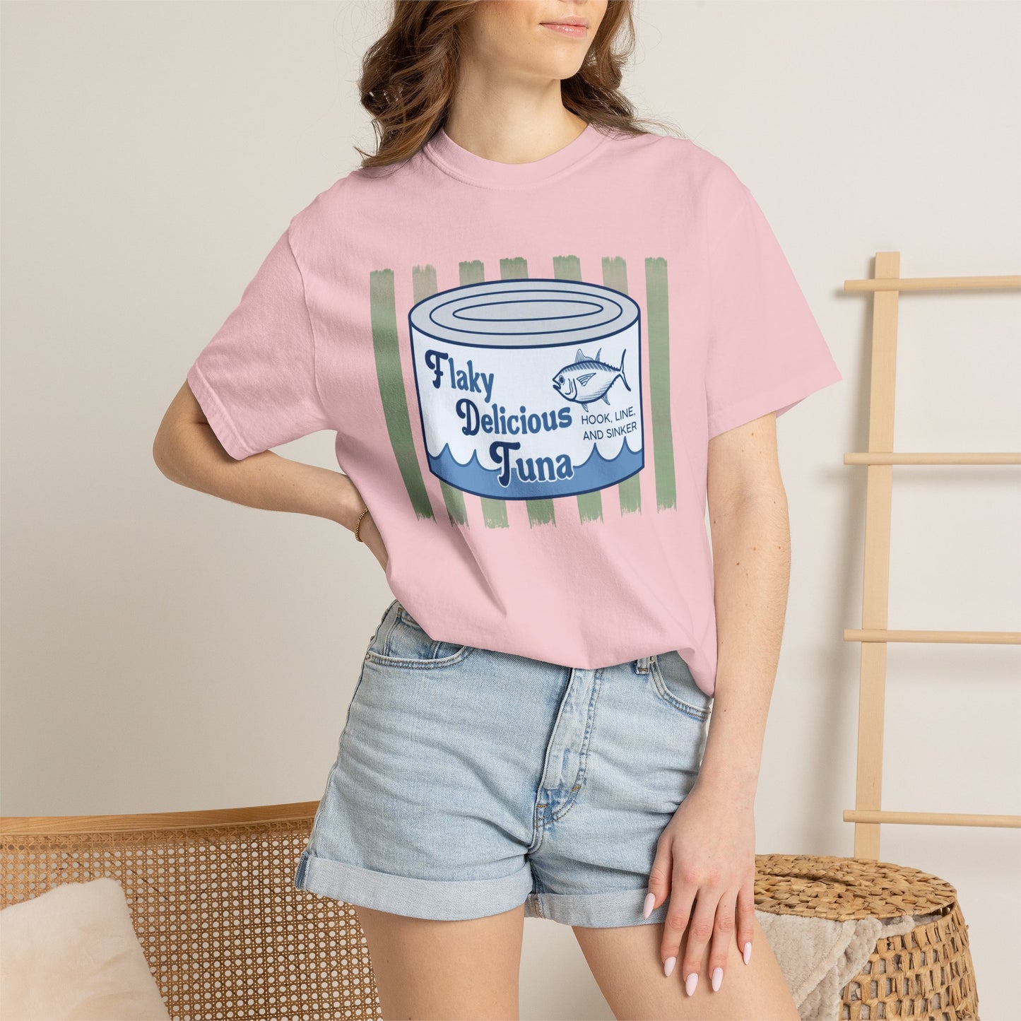 Flaky Delicious Tuna Garment-Dyed T-shirt Comfort Colors FDT