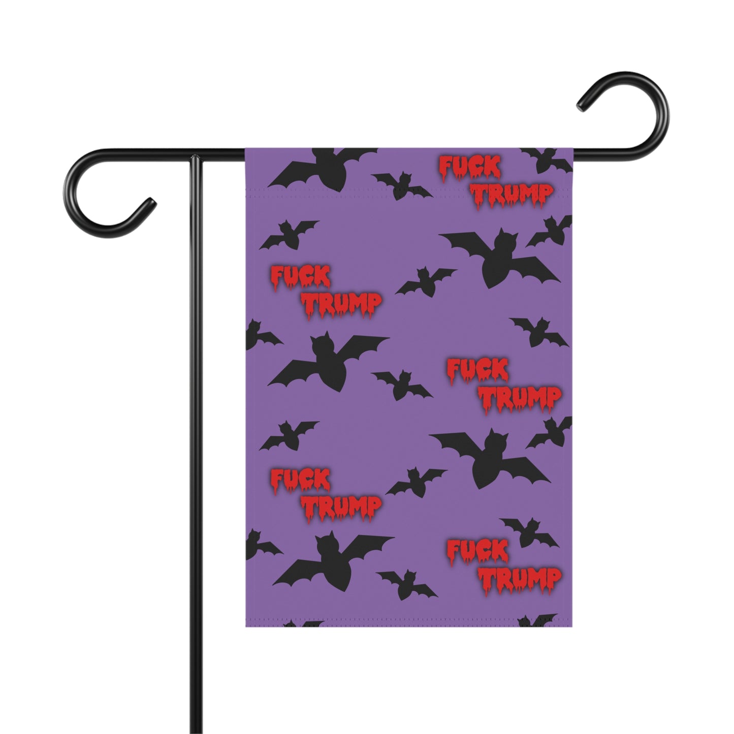 Slightly Subtle Bats Garden Flag, Spooky Halloween Fall Outdoor Decor, Funny Political Banner, Halloween Yard Sign, Home & Garden Decoration