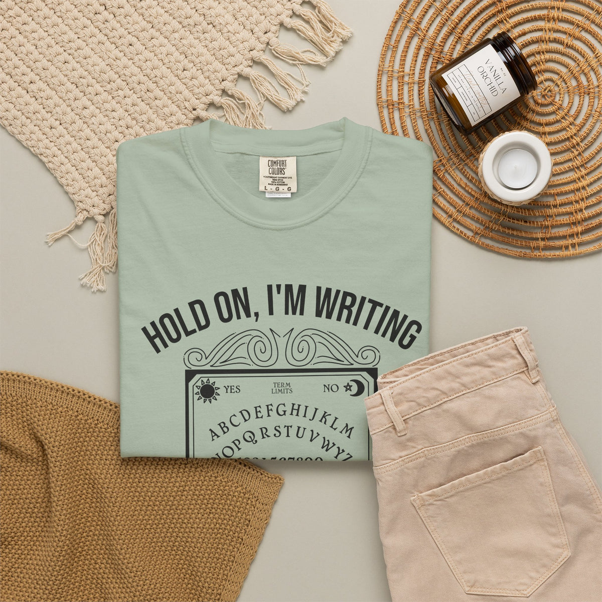 Ouija Board 'Hold On, I'm Writing a Letter to Mitch McConnell' T-Shirt