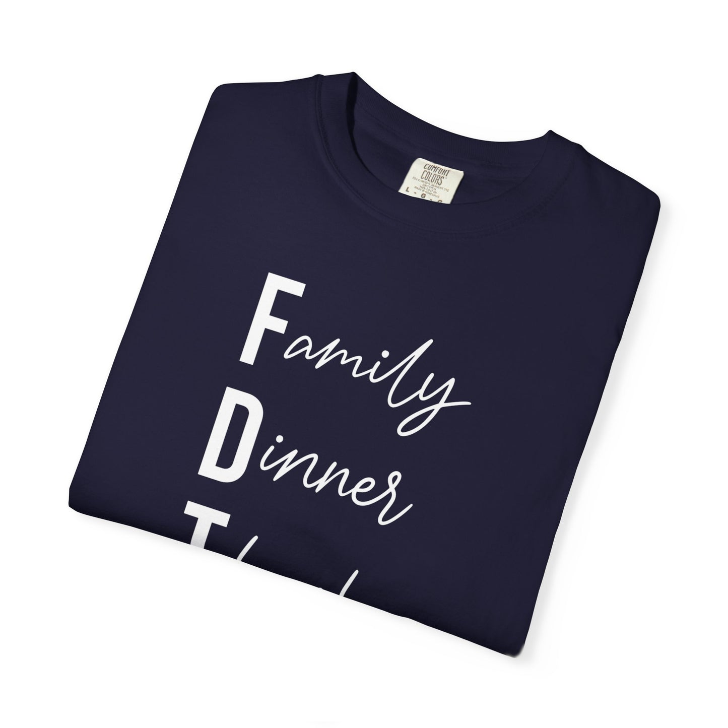 Family Dinner Thanks T-Shirt fdt Thanksgiving Family Gathering Tee