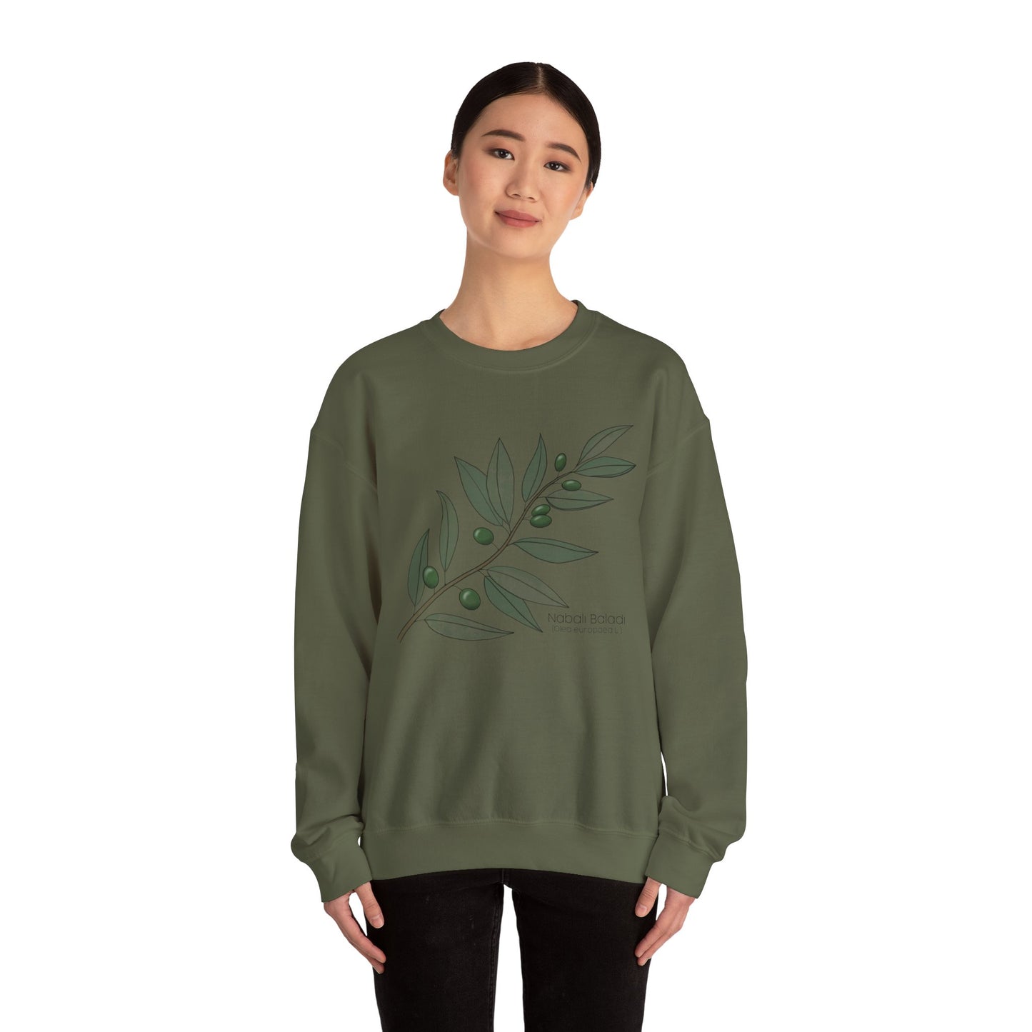 Olive Branch Unisex Heavy Blend™ Crewneck Sweatshirt