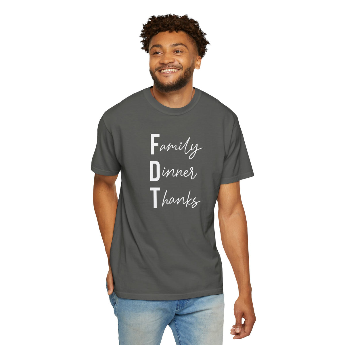 Family Dinner Thanks T-Shirt fdt Thanksgiving Family Gathering Tee
