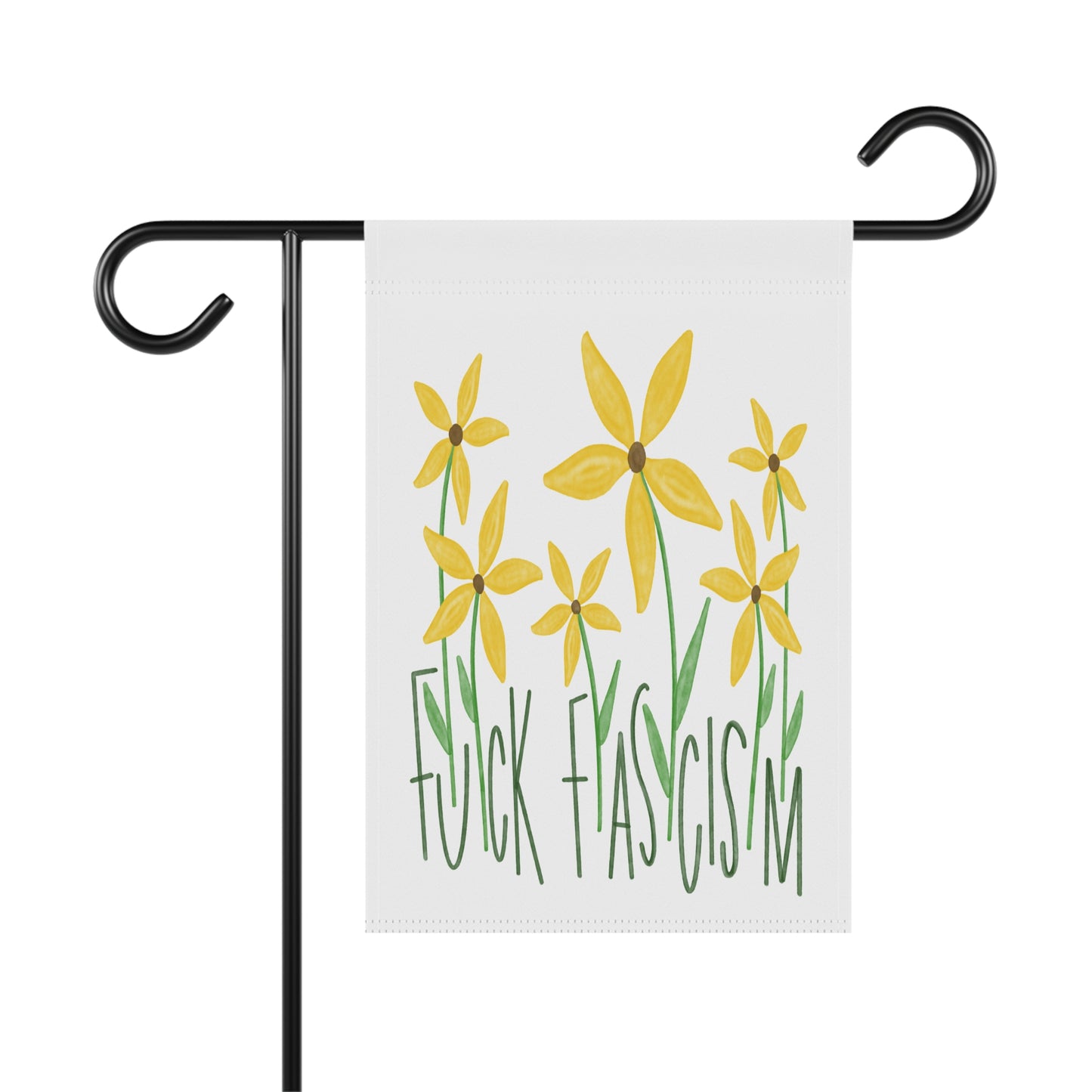 Slightly Subtle Black Eyed Susan Garden Flag | Floral House Banner
