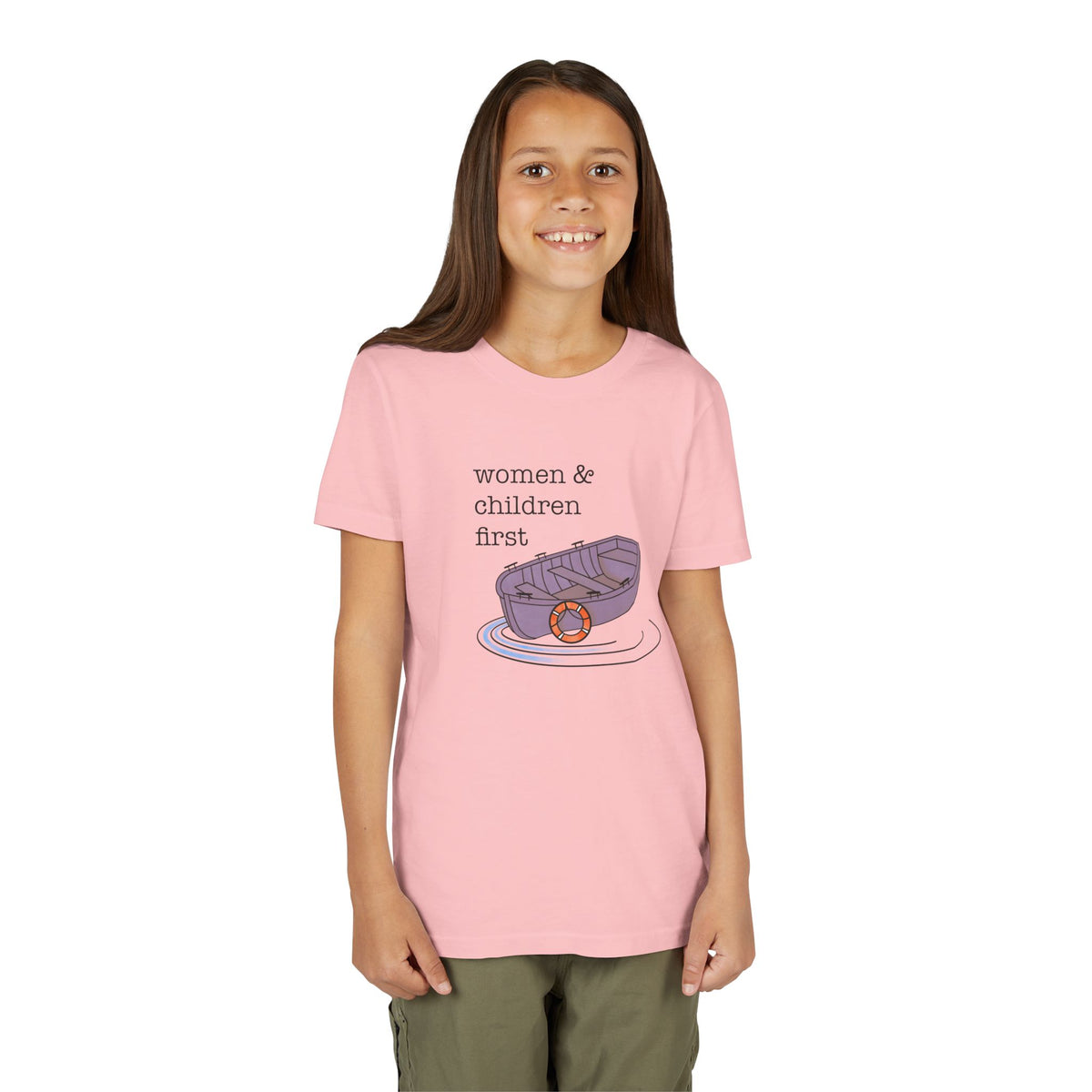 Women & Children First Youth T-Shirt