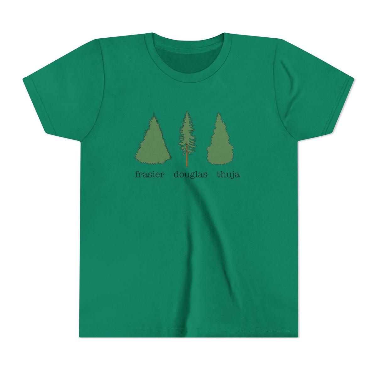 Youth Short Sleeve Tee – Fraser Douglas Thuja Tree Lover Shirt