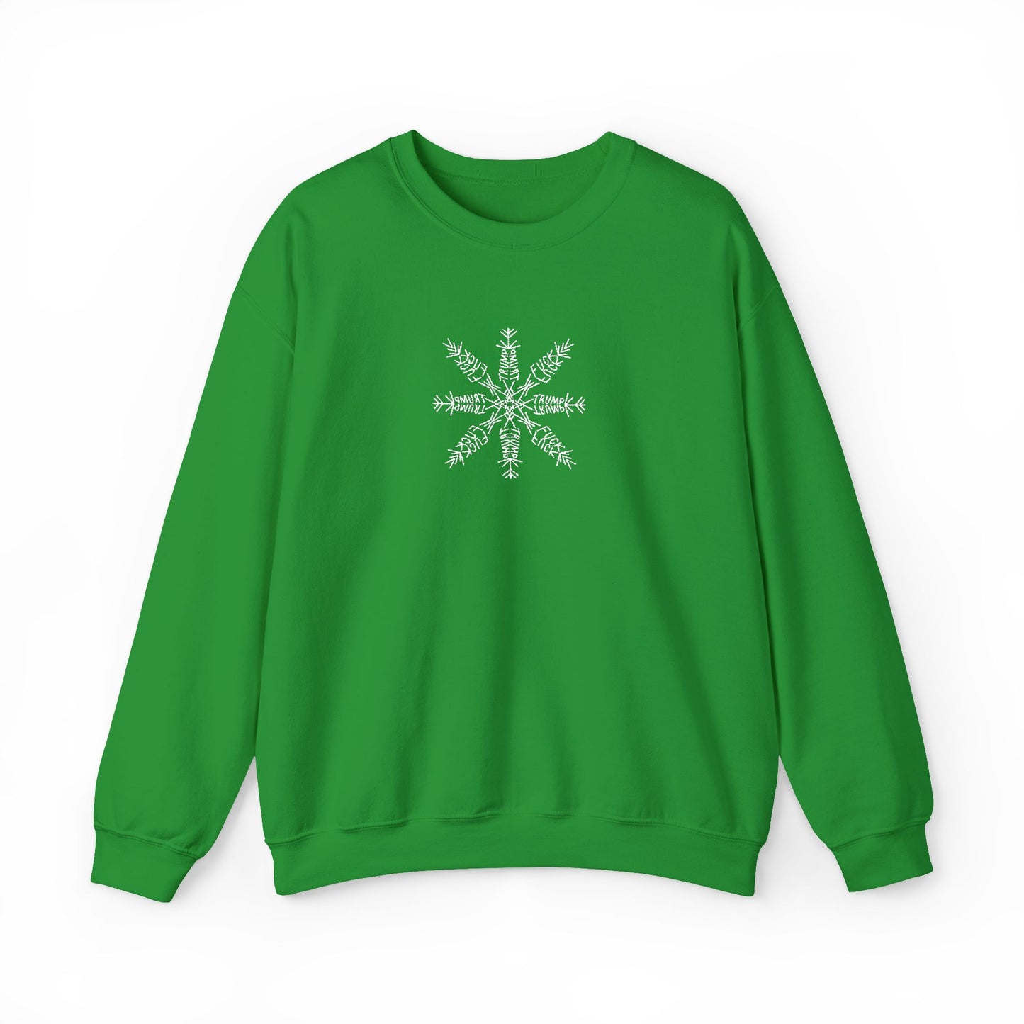 Slightly Subtle Snowflake Unisex Heavy Blend™ Crewneck Sweatshirt