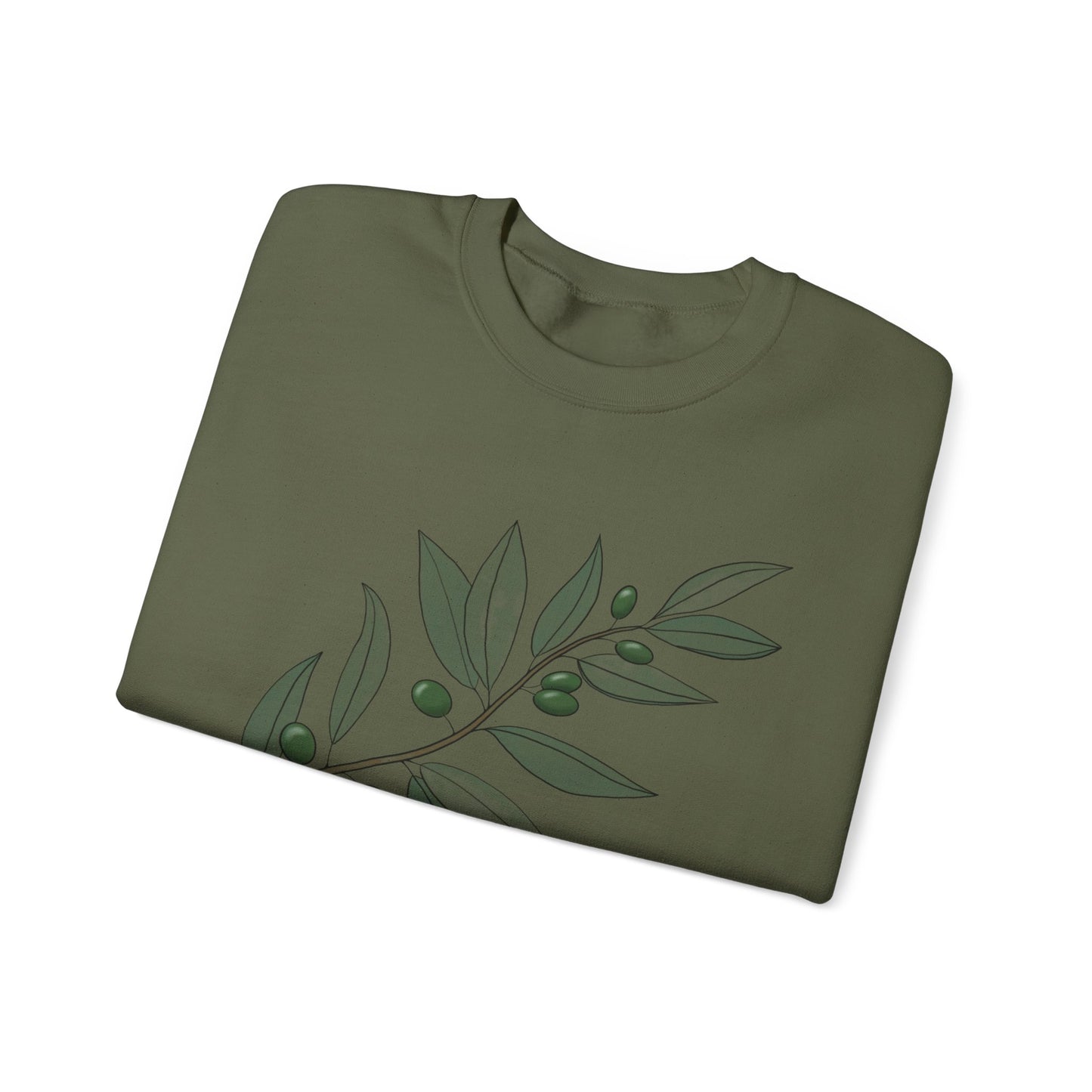 Olive Branch Unisex Heavy Blend™ Crewneck Sweatshirt