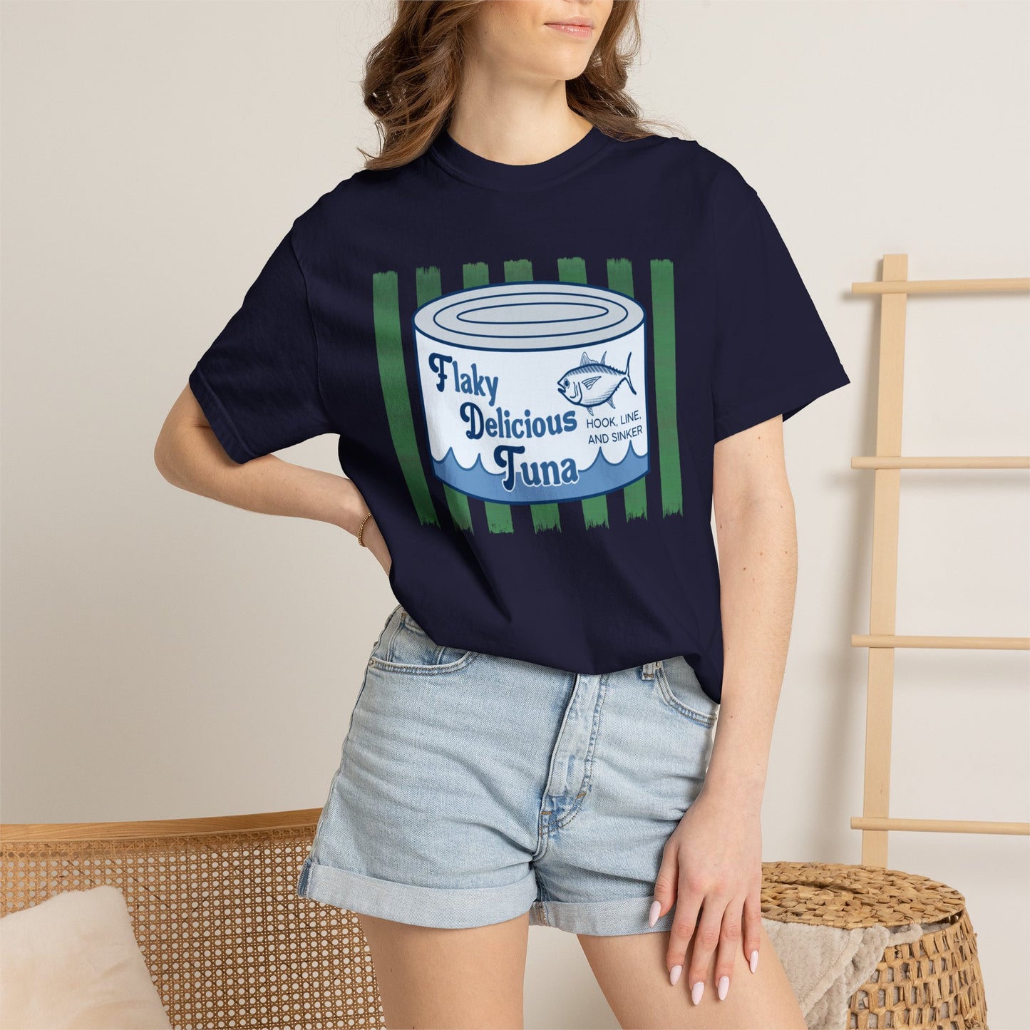 Flaky Delicious Tuna Garment-Dyed T-shirt Comfort Colors FDT