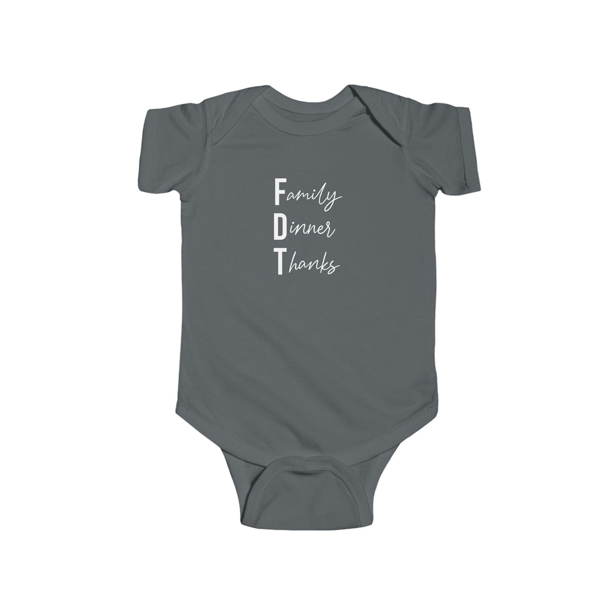 Family Dinner Thanks Infant Bodysuit FDT