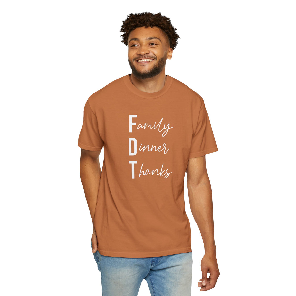 Family Dinner Thanks T-Shirt fdt Thanksgiving Family Gathering Tee