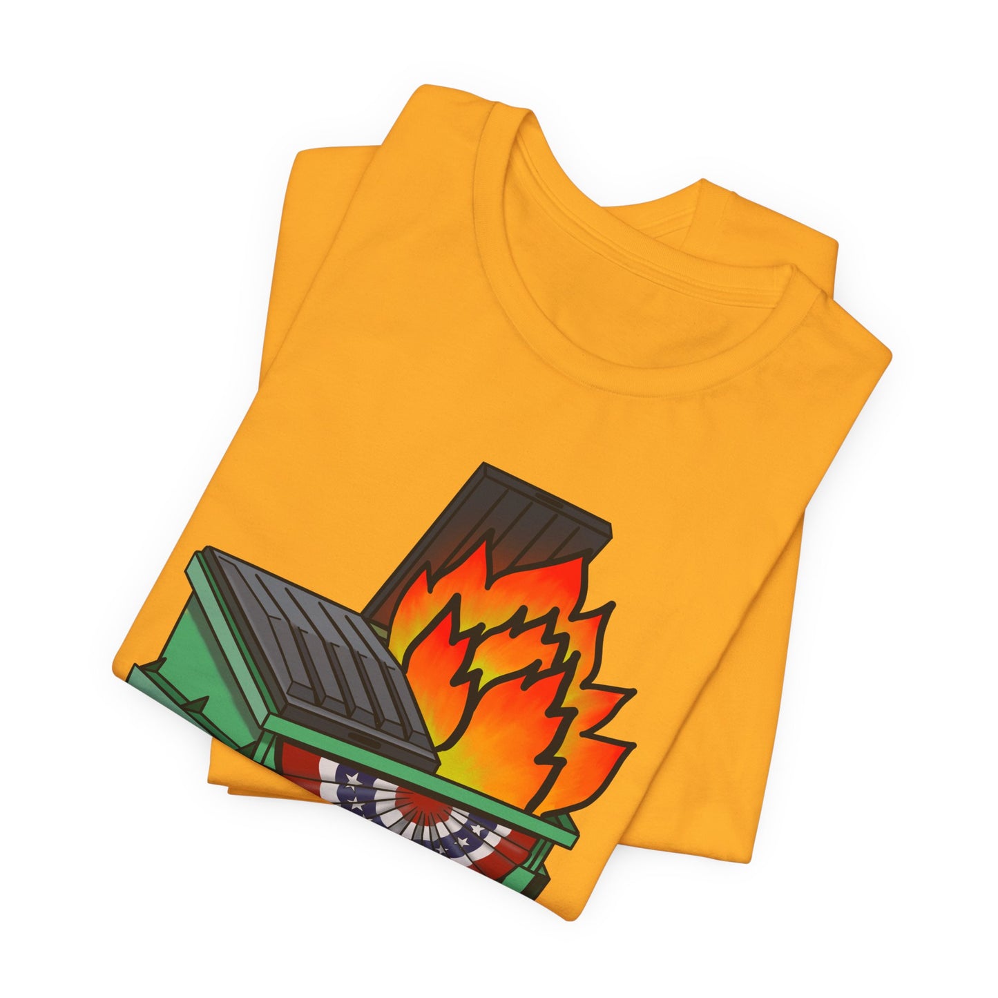 American Dumpster Fire Unisex Jersey Short Sleeve Tee