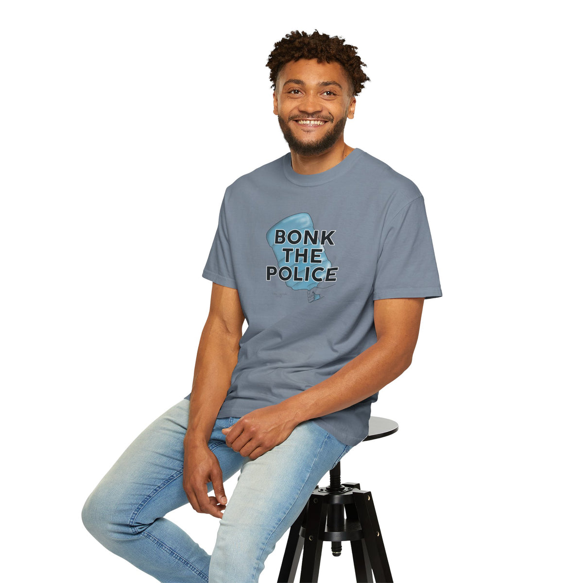 Graphic T-Shirt "Bonk the Police" Funny Meme Tee