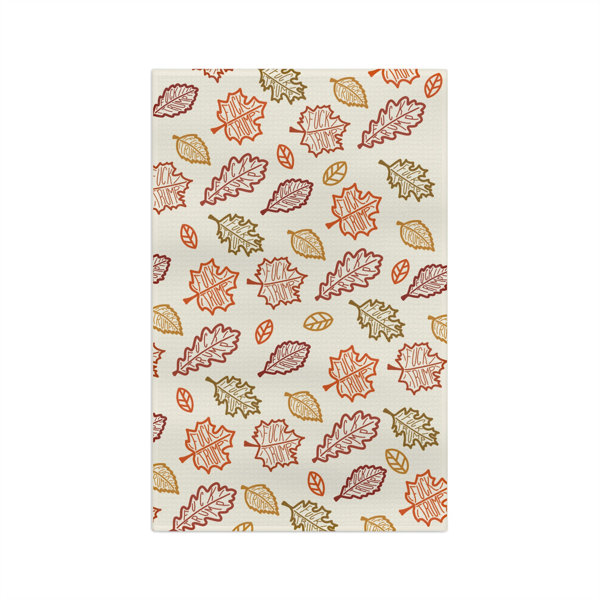 Autumn Leaves Microfiber Tea Towel Fall Kitchen Dish Cloth
