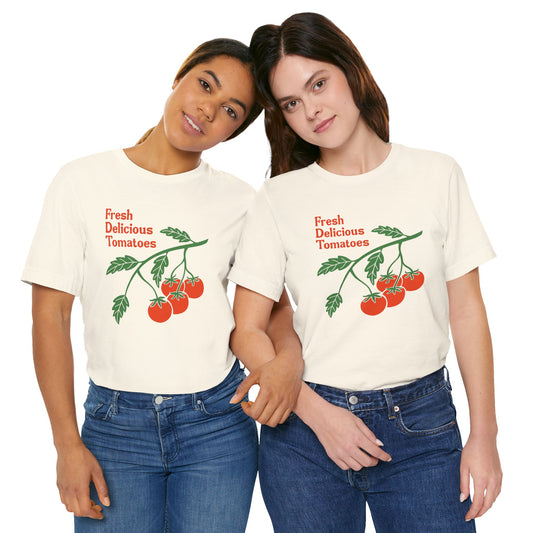 Fresh Delicious Tomatoes T-Shirt | Bella Canvas FDT