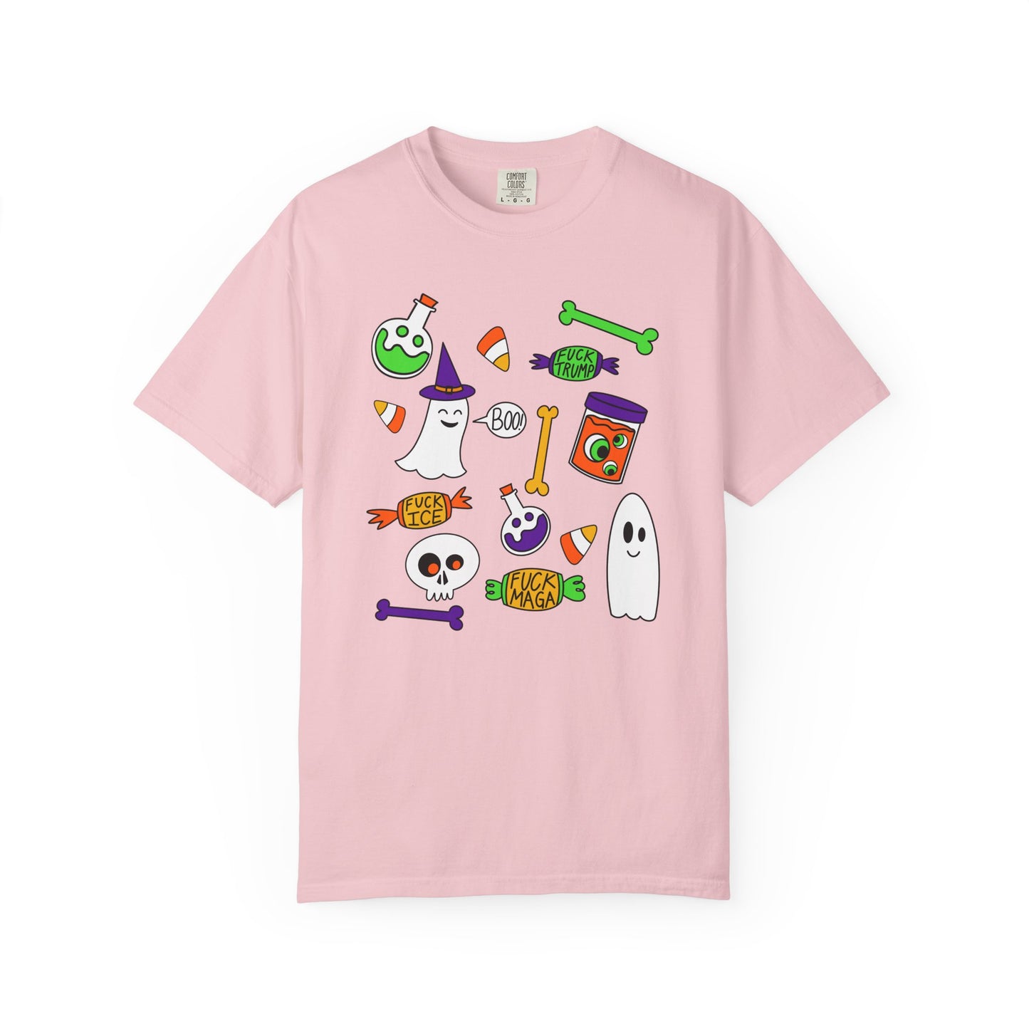 Halloween Candy Ghosts T-Shirt — Cute Spooky Trick-or-Treat Graphic Tee