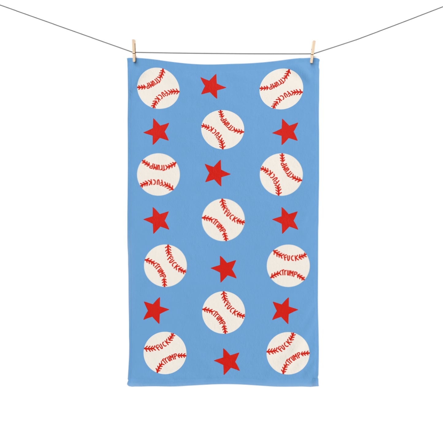 Slightly Subtle Baseball Hand Towel, Same Team, Hidden Message, Sports Fans, Kitchen Bathroom Gift for Baseball Lovers, Game Day Essentials