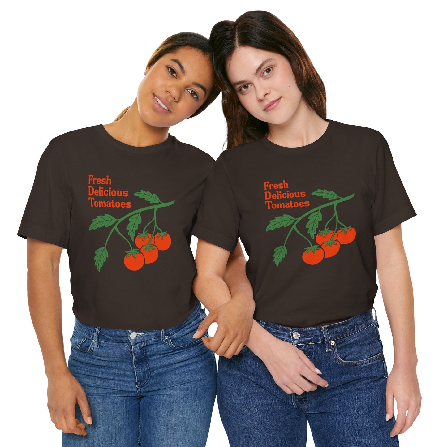 Fresh Delicious Tomatoes T-Shirt | Bella Canvas FDT