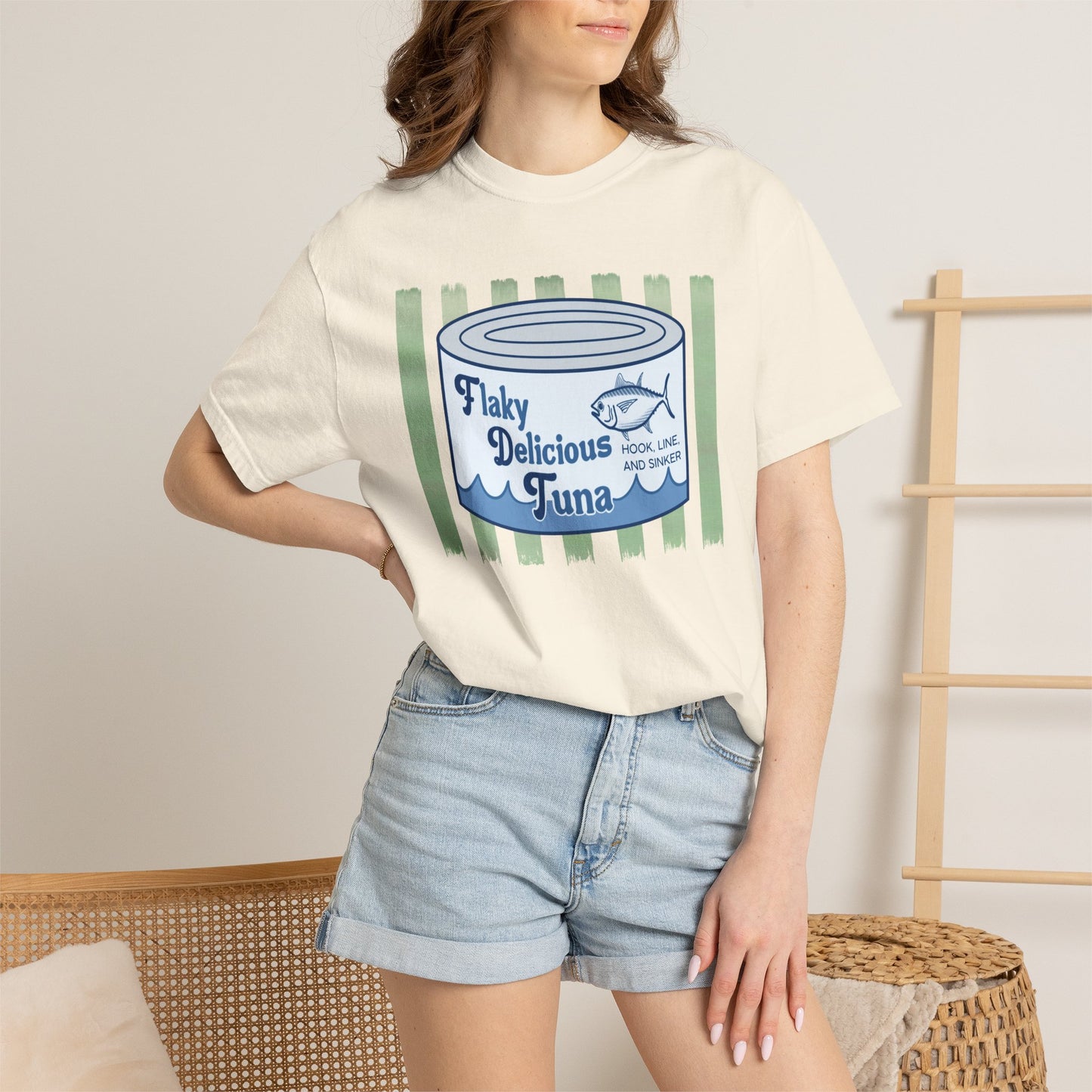 Flaky Delicious Tuna Garment-Dyed T-shirt Comfort Colors FDT