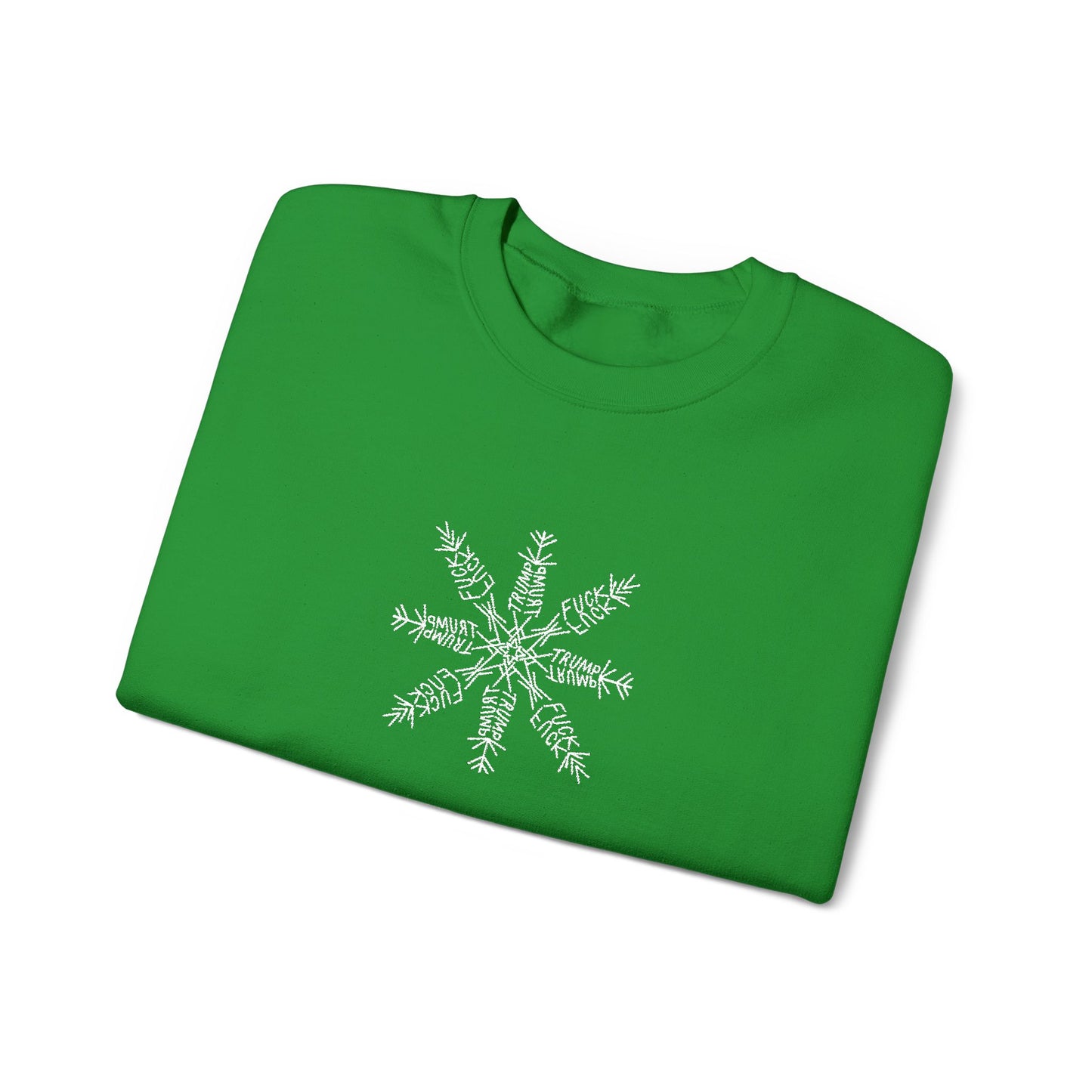 Slightly Subtle Snowflake Unisex Heavy Blend™ Crewneck Sweatshirt