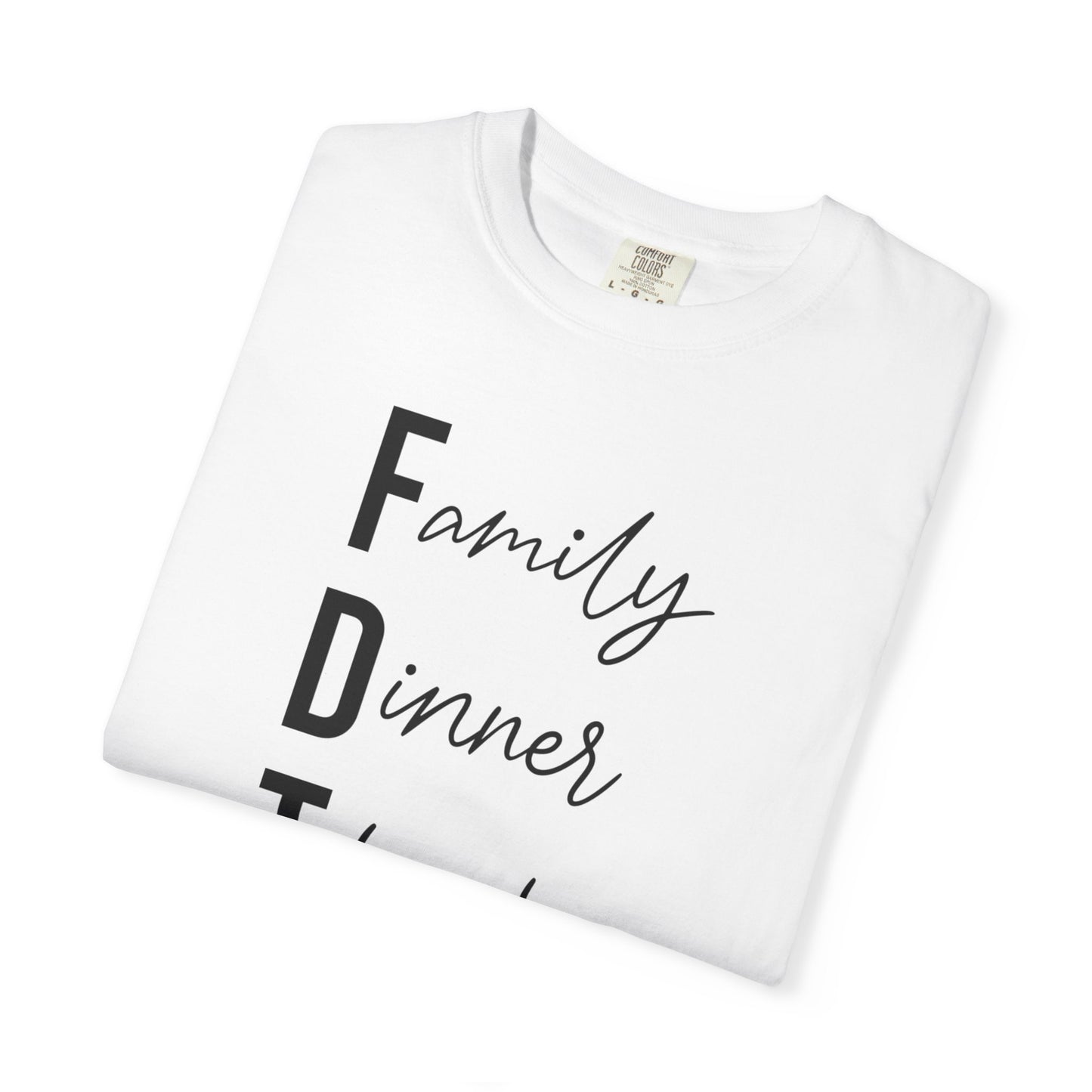 Family Dinner Thanks T-Shirt fdt Thanksgiving Family Gathering Tee