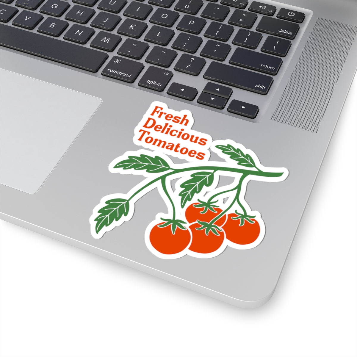 Fresh Delicious Tomatoes Sticker | Kiss-Cut Produce Decal FDT