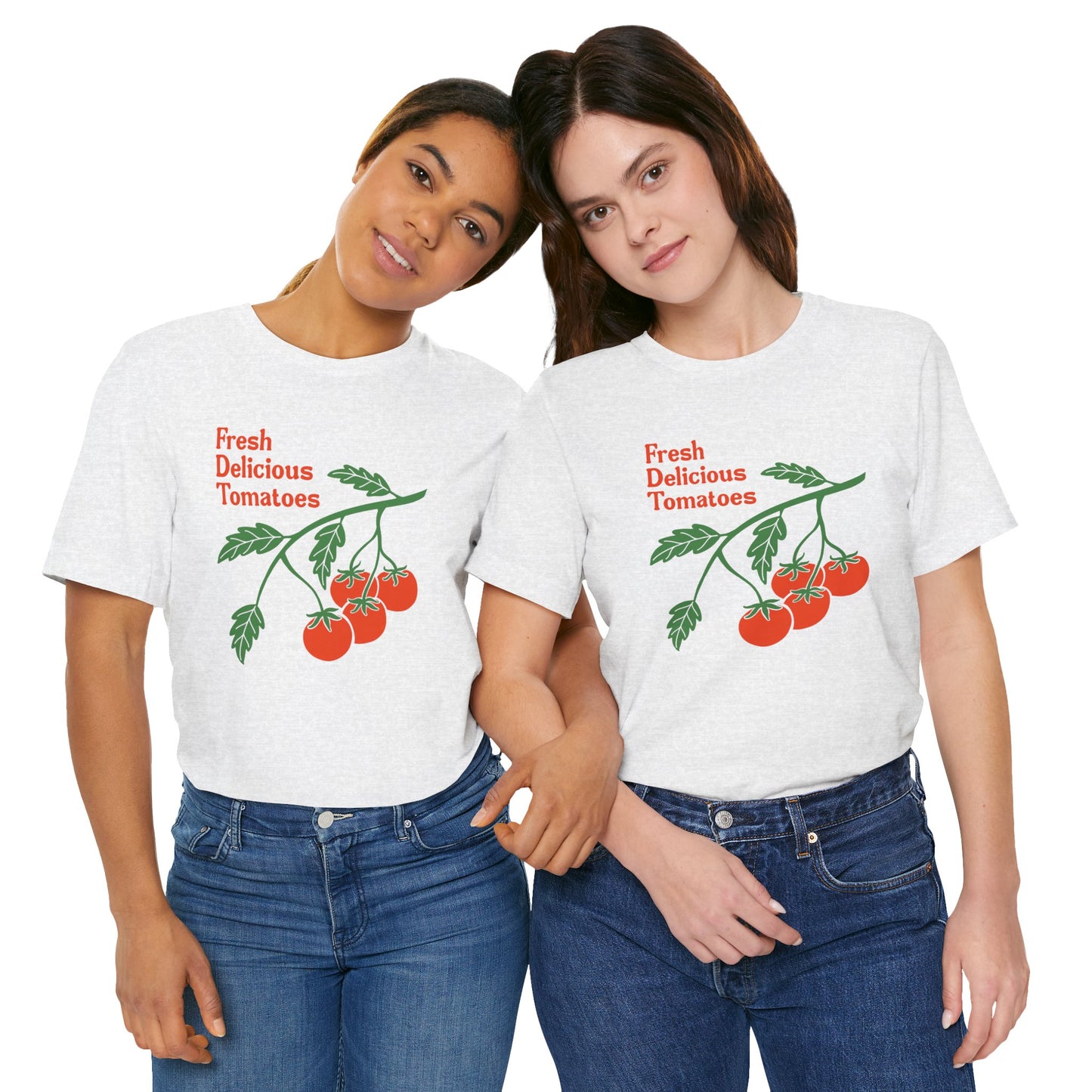 Fresh Delicious Tomatoes T-Shirt | Bella Canvas FDT