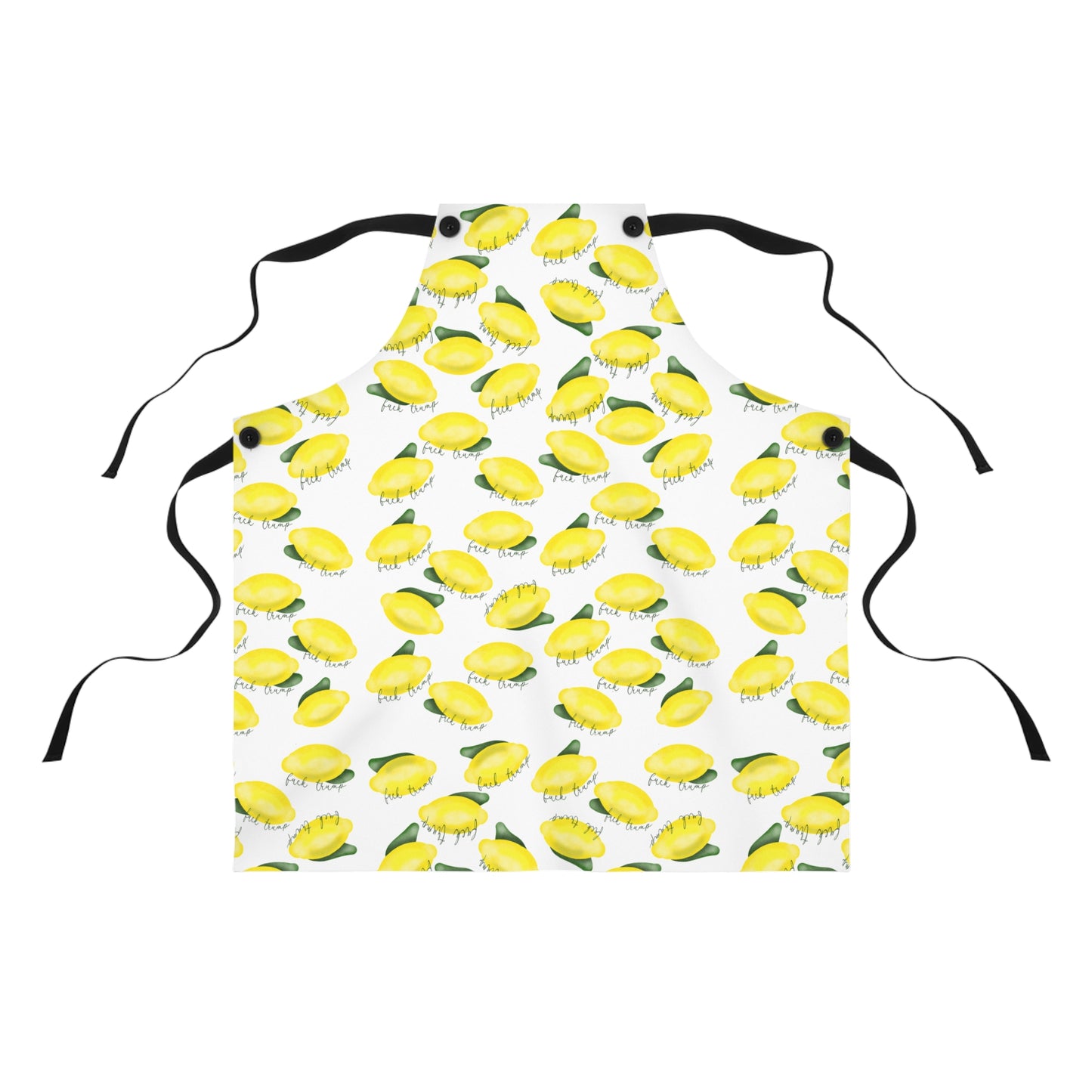 Slightly Subtle Lemon Apron (AOP) Citrus Kitchen Gag Gift