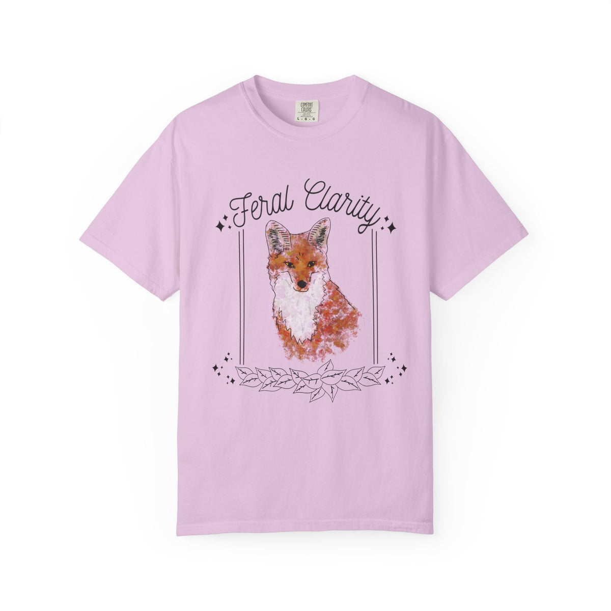 Feral Clarity Fox Graphic T-Shirt