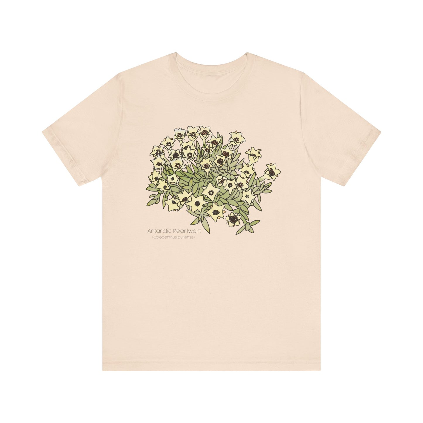 Antarctic Pearlwort Unisex Jersey Short Sleeve Tee