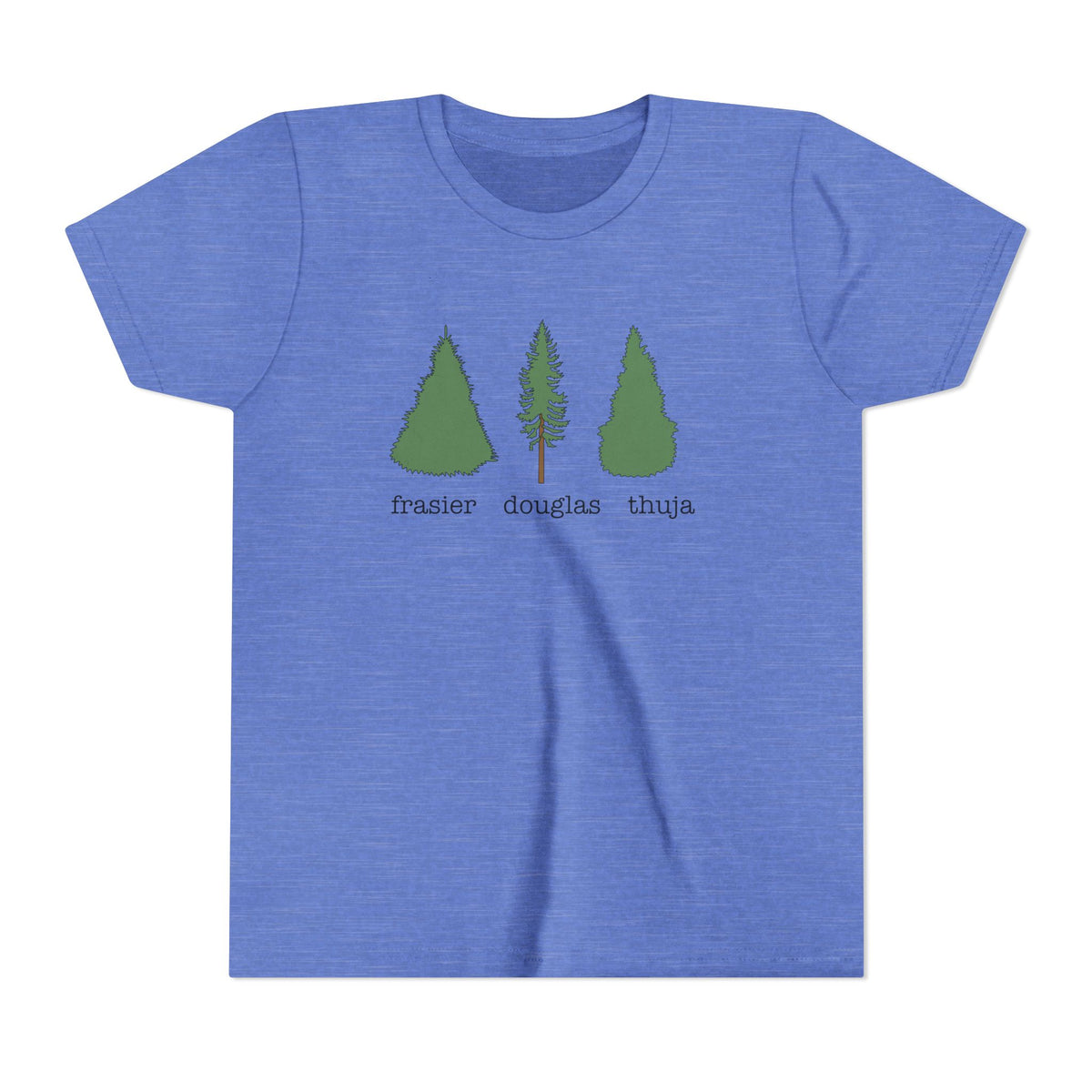 Youth Short Sleeve Tee – Fraser Douglas Thuja Tree Lover Shirt
